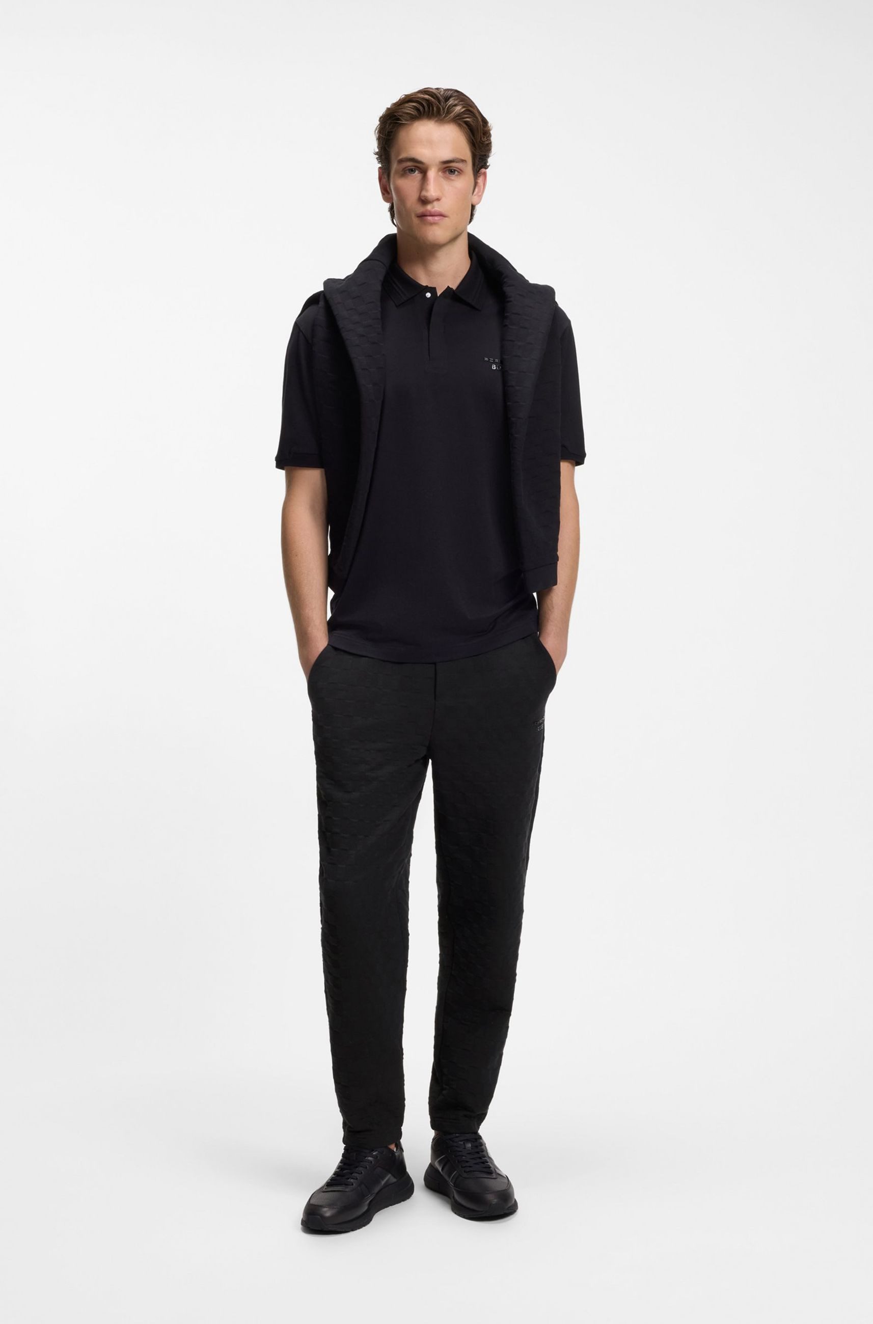 BOSS GREEN Jogginghose Porsche x BOSS mit Pasha-Muster (1-tlg)