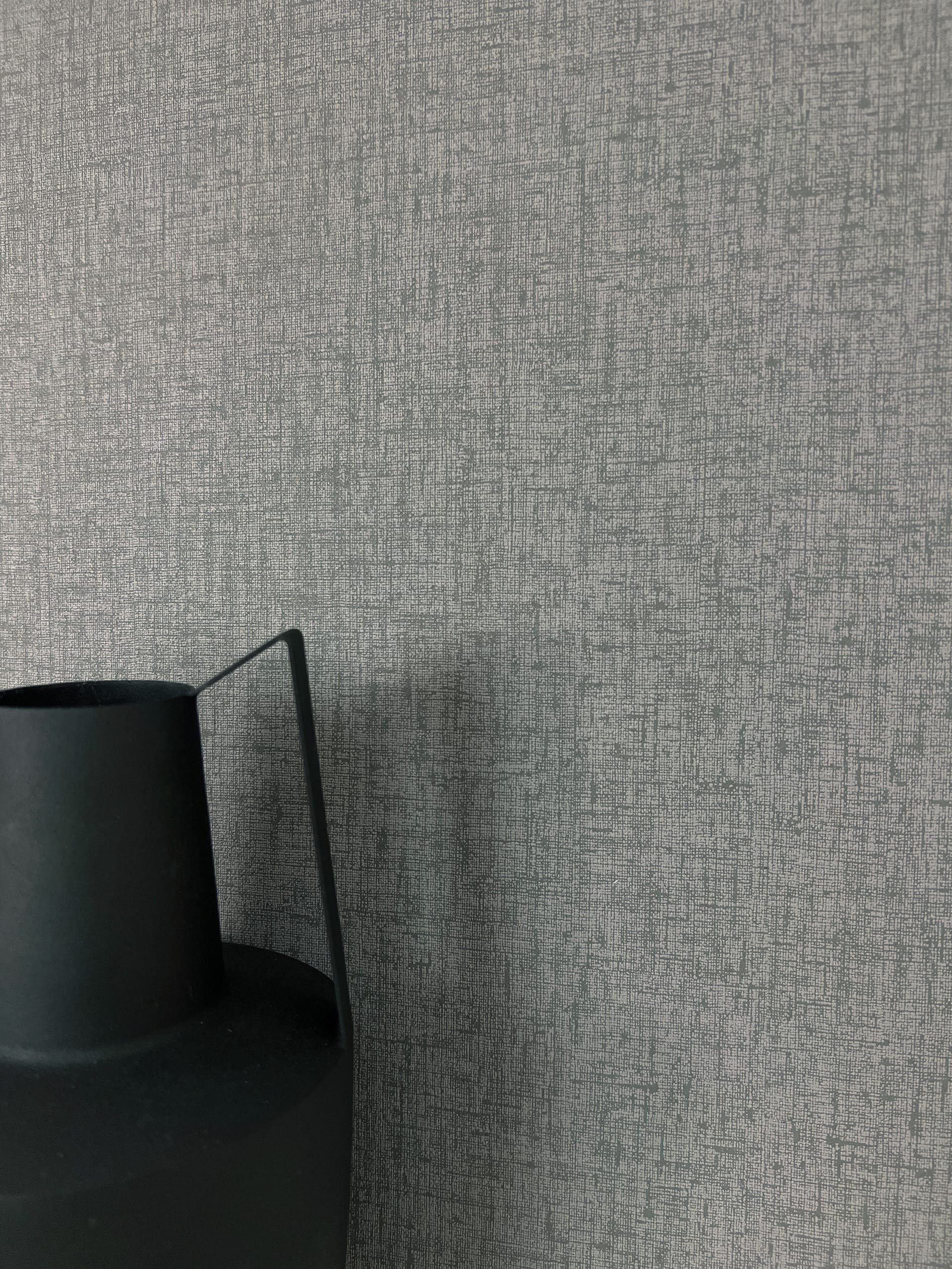Newroom Vliestapete, Anthrazit Tapete Modern Unifarbe günstig online kaufen