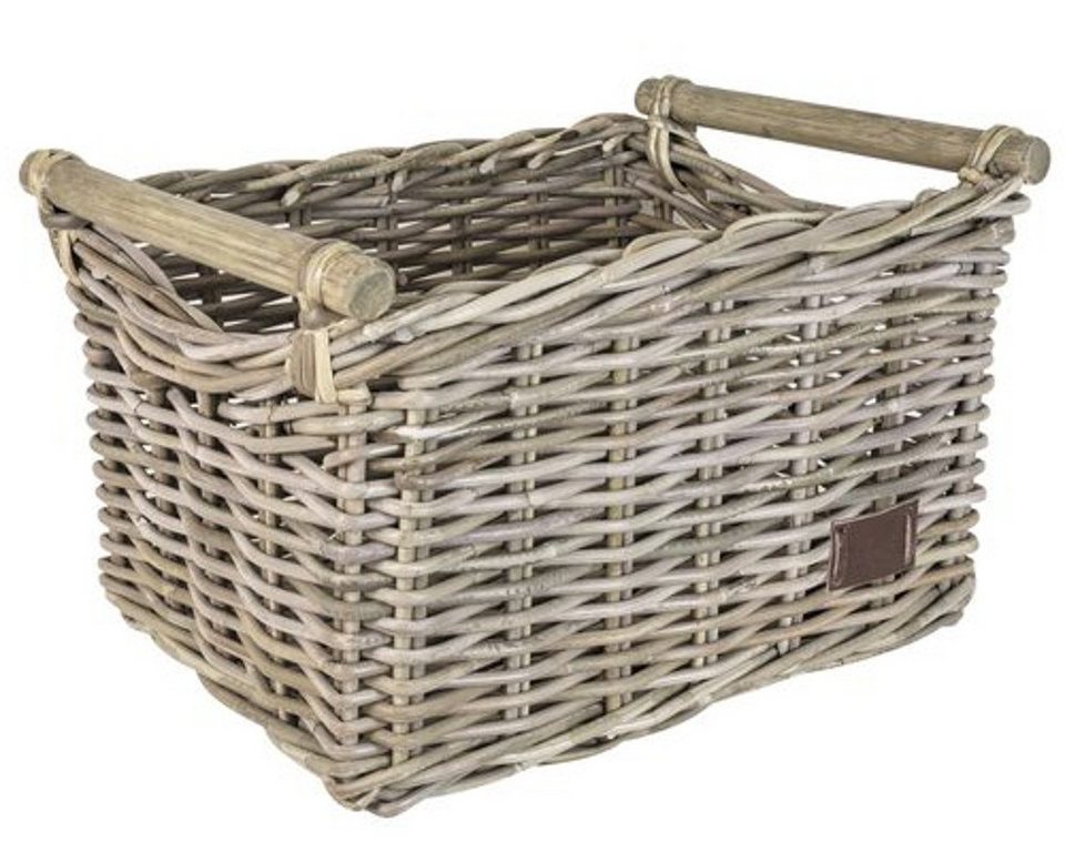 AGU Fahrradkorb »Fastrider Weidenkorb Bamboo Rattankorb«