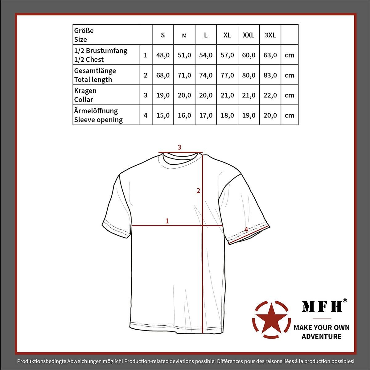 MFH T-Shirt MFH US T-Shirt, "Streetstyle", günstig online kaufen