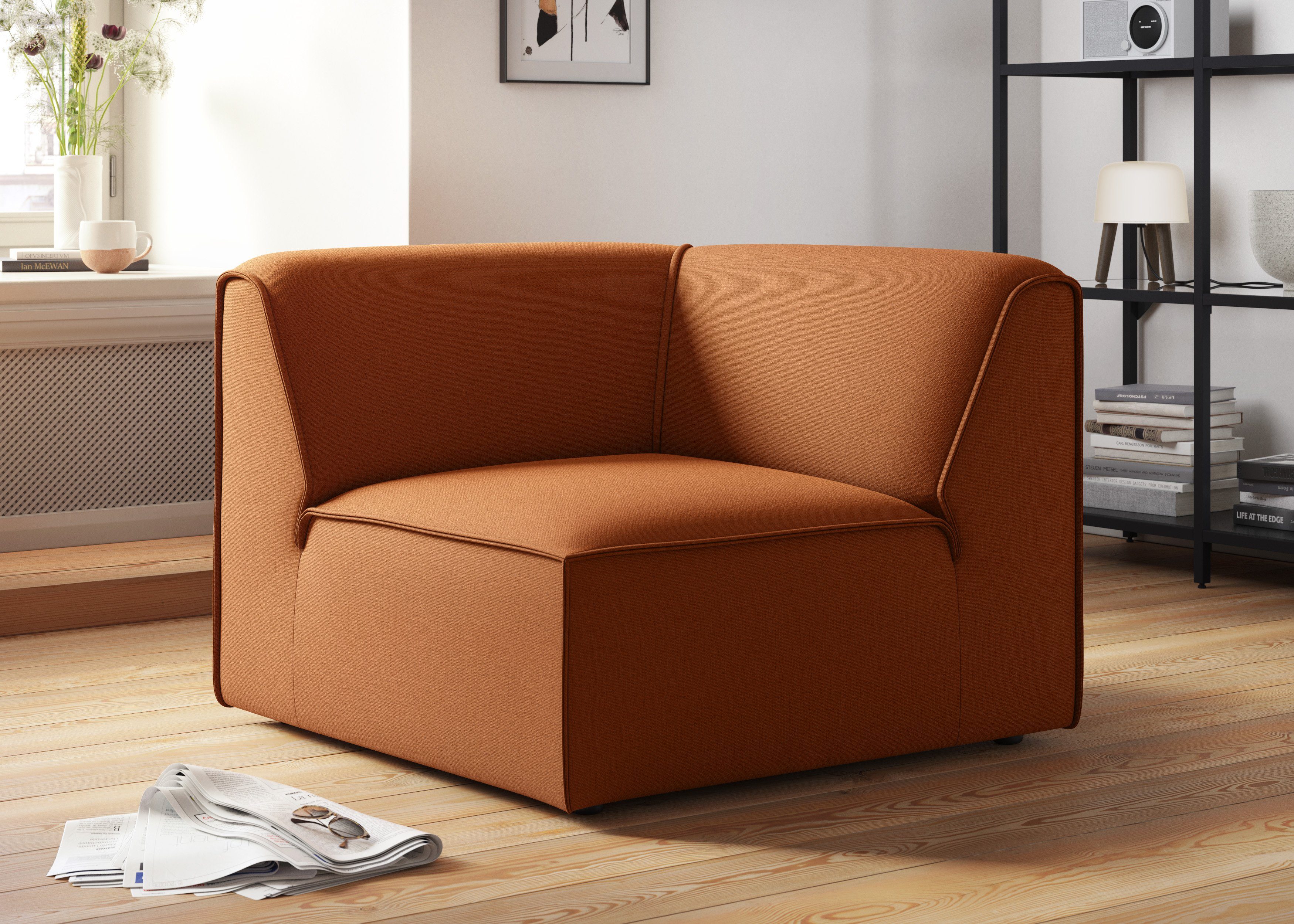 RAUM.ID Sofa-Eckelement Merid, Sofaelement, Maße B/T/H: günstig online kaufen
