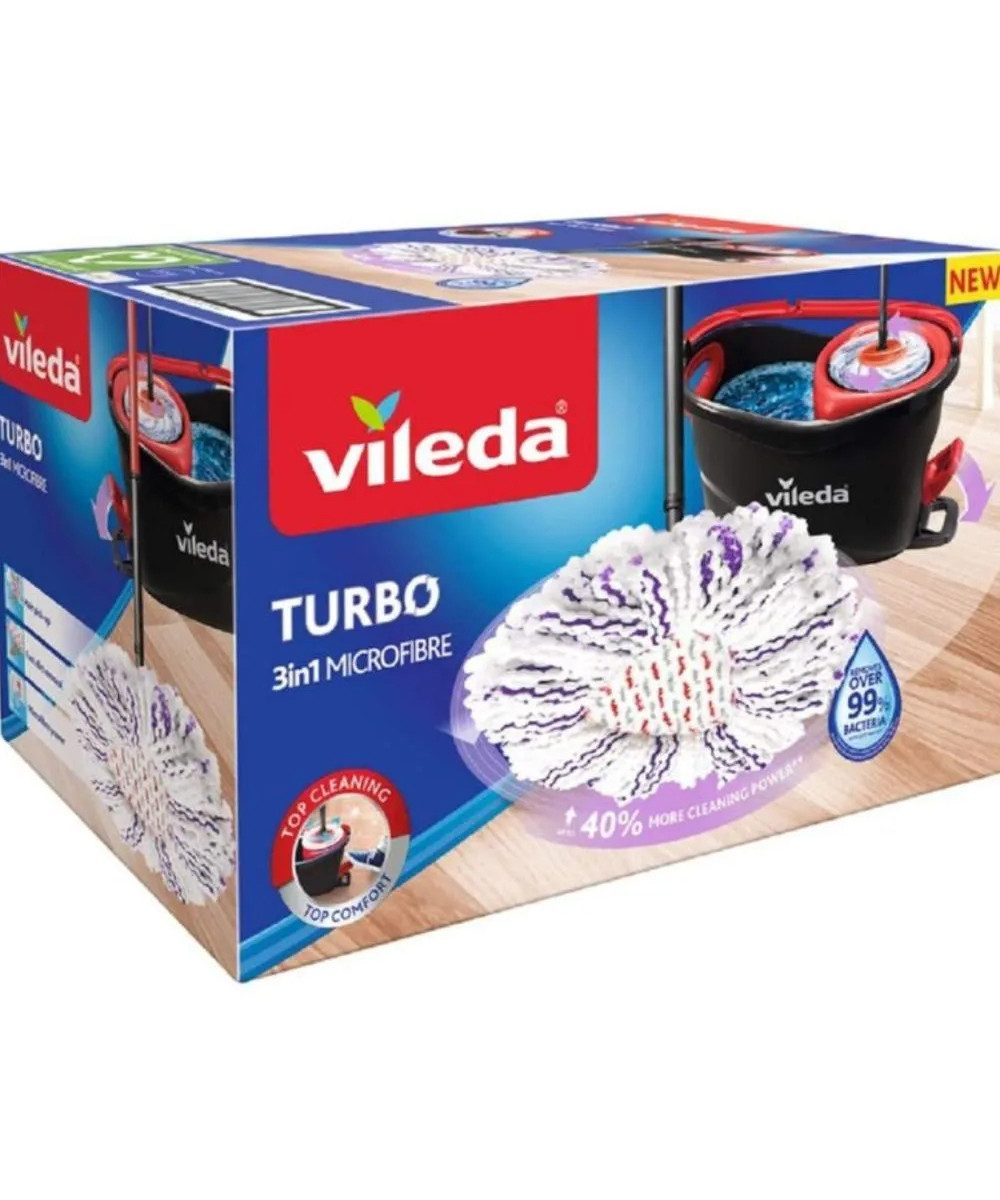 Wischmopp VILEDA Turbo 3in1 Wischmopp-Set 167751