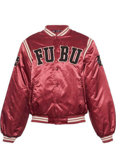Fubu Bomberjacke Herren FM233-001-2 FUBU College Satin Varsity Jacket (1-St)
