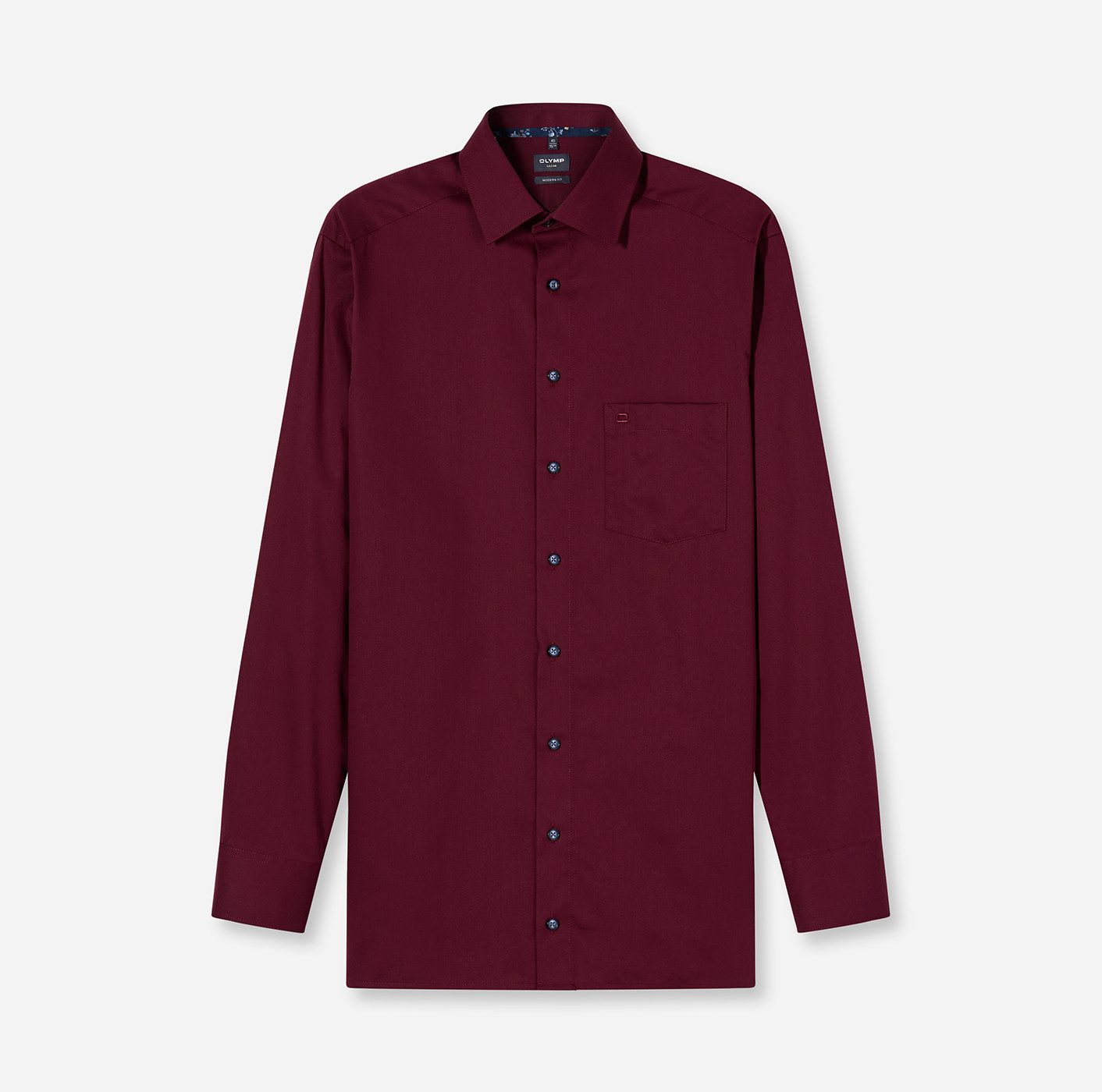 OLYMP Langarmhemd Luxor Businesshemd, modern fit, New-Kentkragen günstig online kaufen