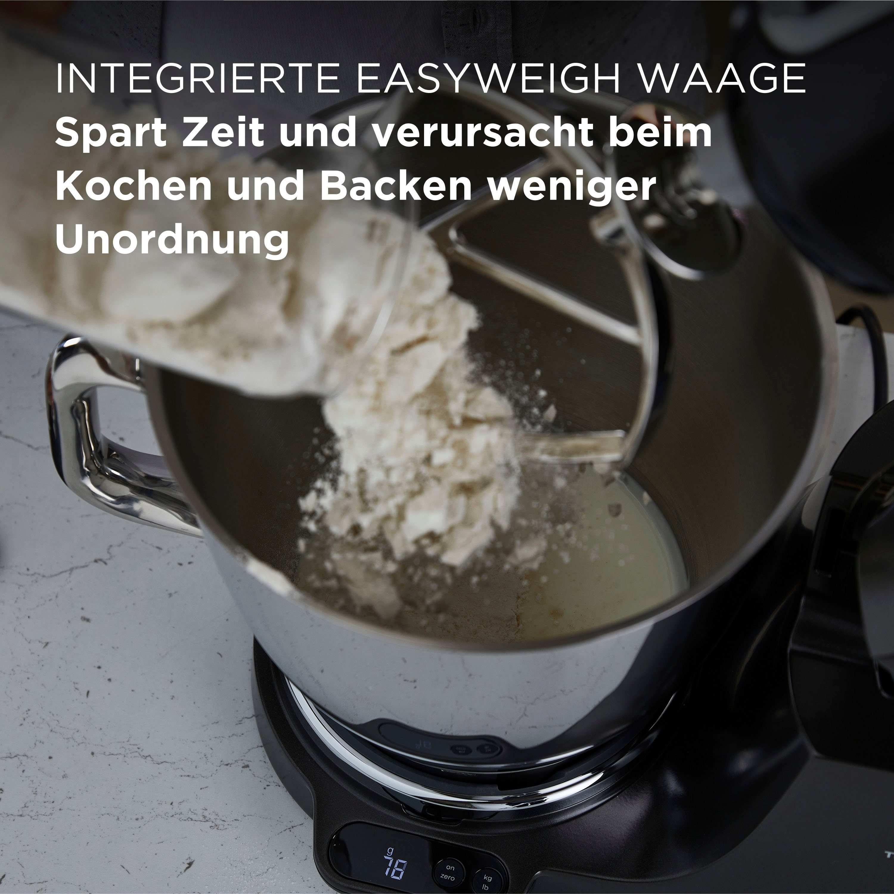 KENWOOD Küchenmaschine Titanium l W, Zubehör, Wert AT340 Baker KAH359GL+Schnitzelwerk Gratis: Chef 7 Mixaufsatz UVP 319,-\