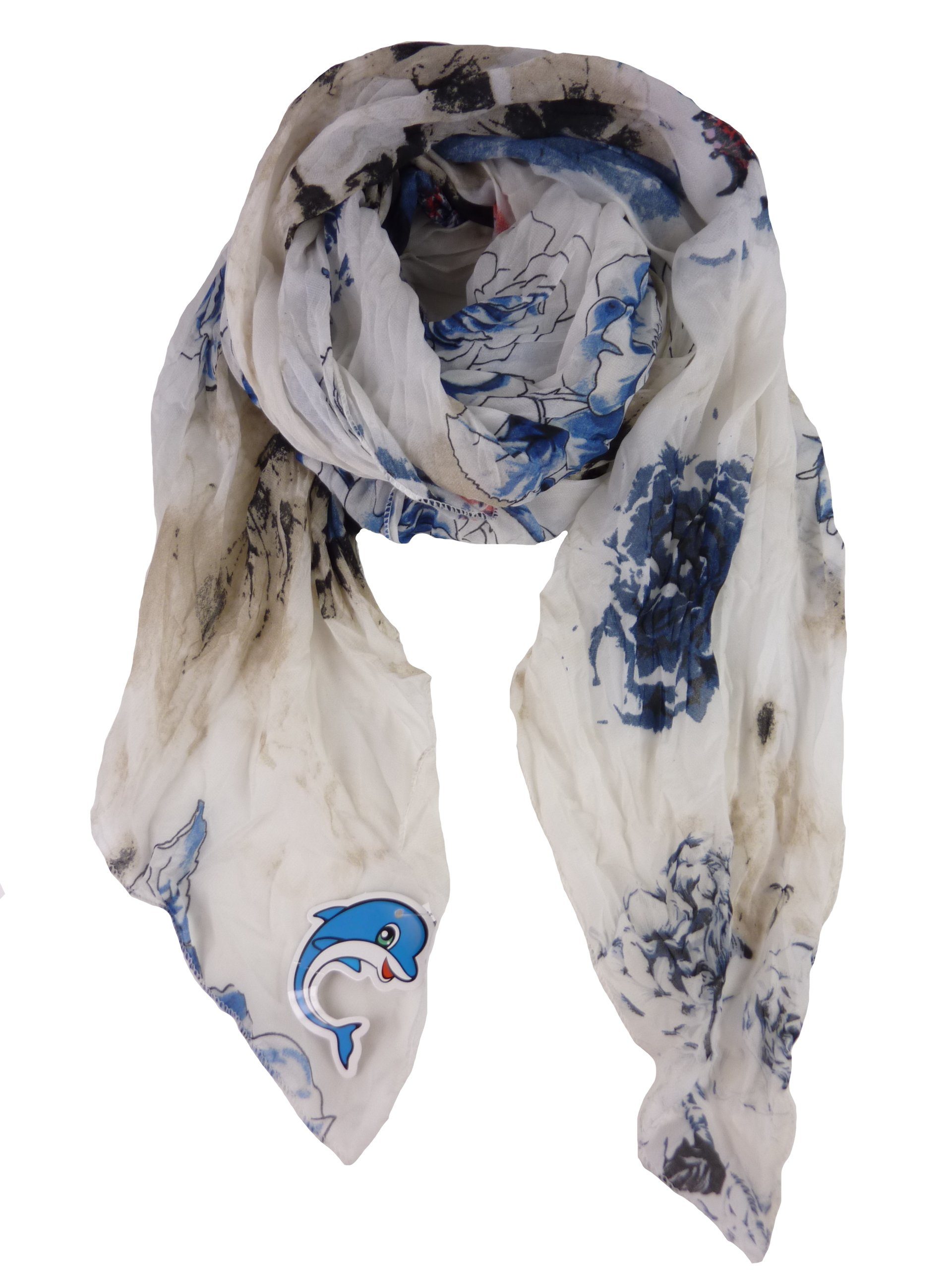 Schal Schal Damen Halstuch QS-05-XJ