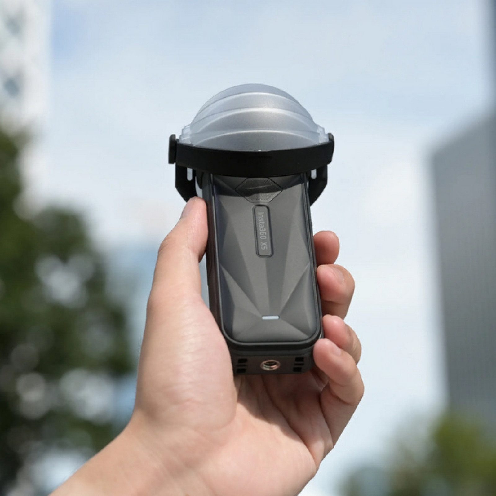 Insta360 Objektivhalterung Faltbare Objektivschutzkappe für Insta360 X5 Kratzschutz