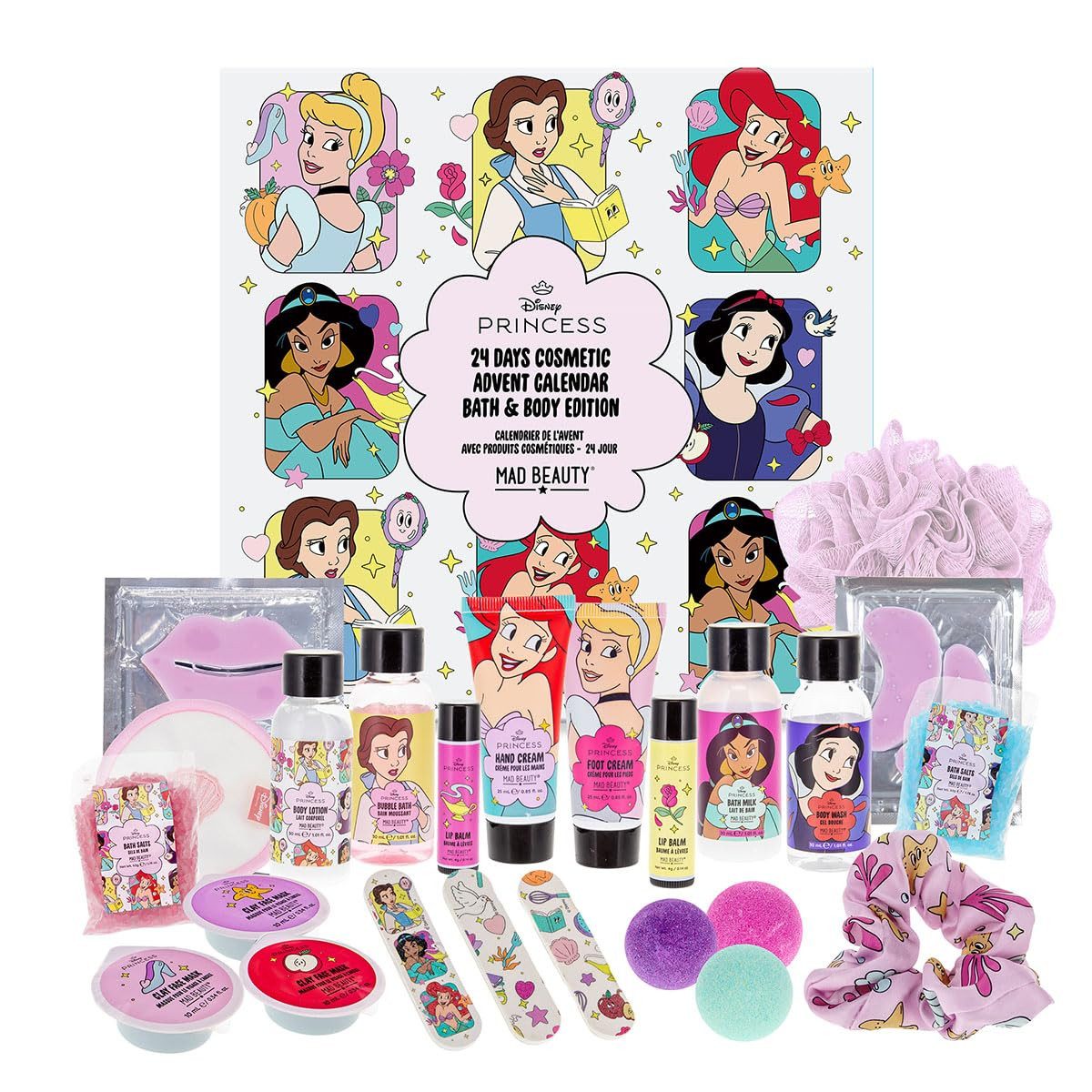 Kosmetik-Adventskalender Mad Beauty Disney Princess Adventskalender 2025