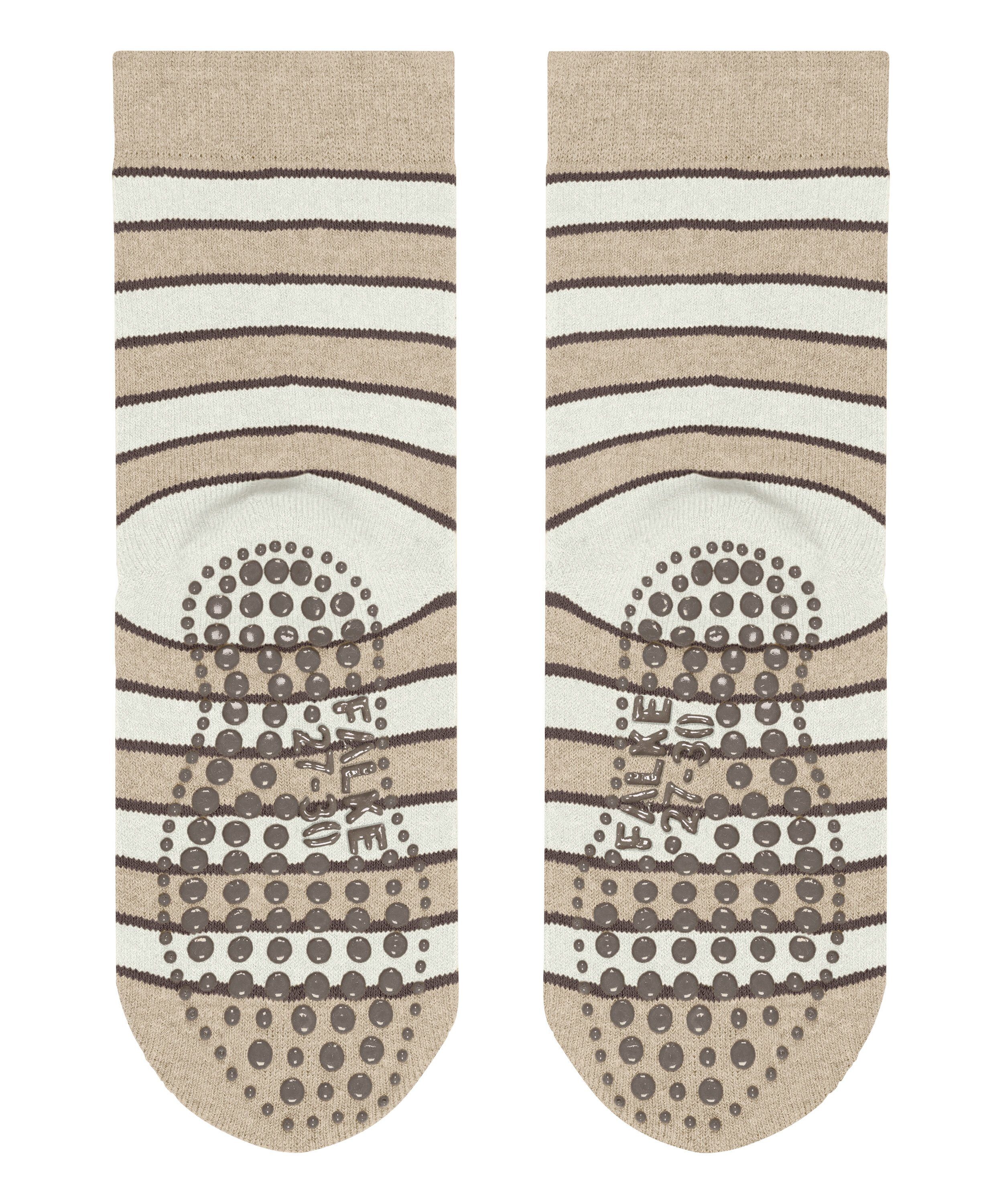 FALKE Socken Simple Stripes (4650) sand (1-Paar) mel