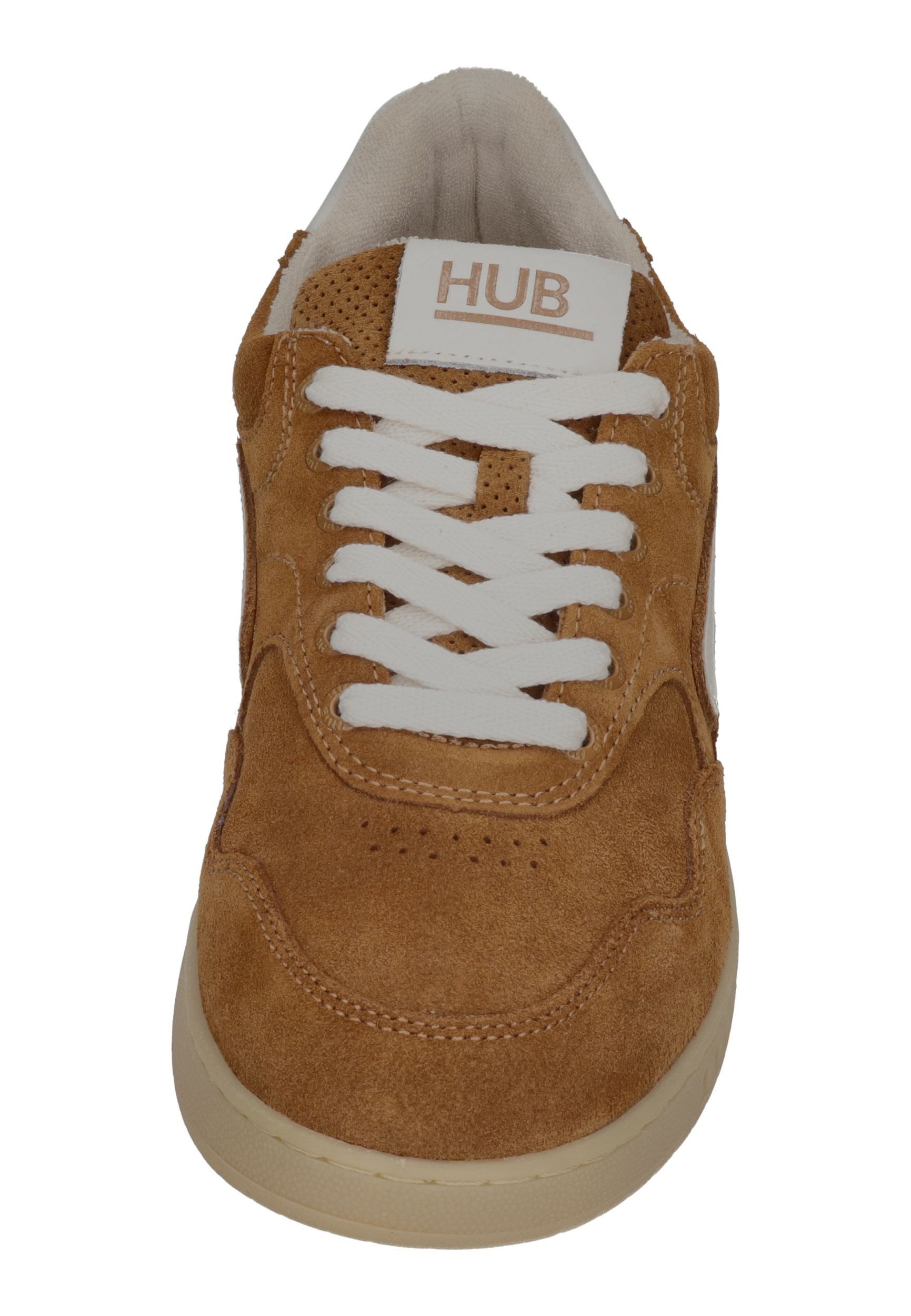 HUB VANCOUVER Sneaker Cognac Off White Gum