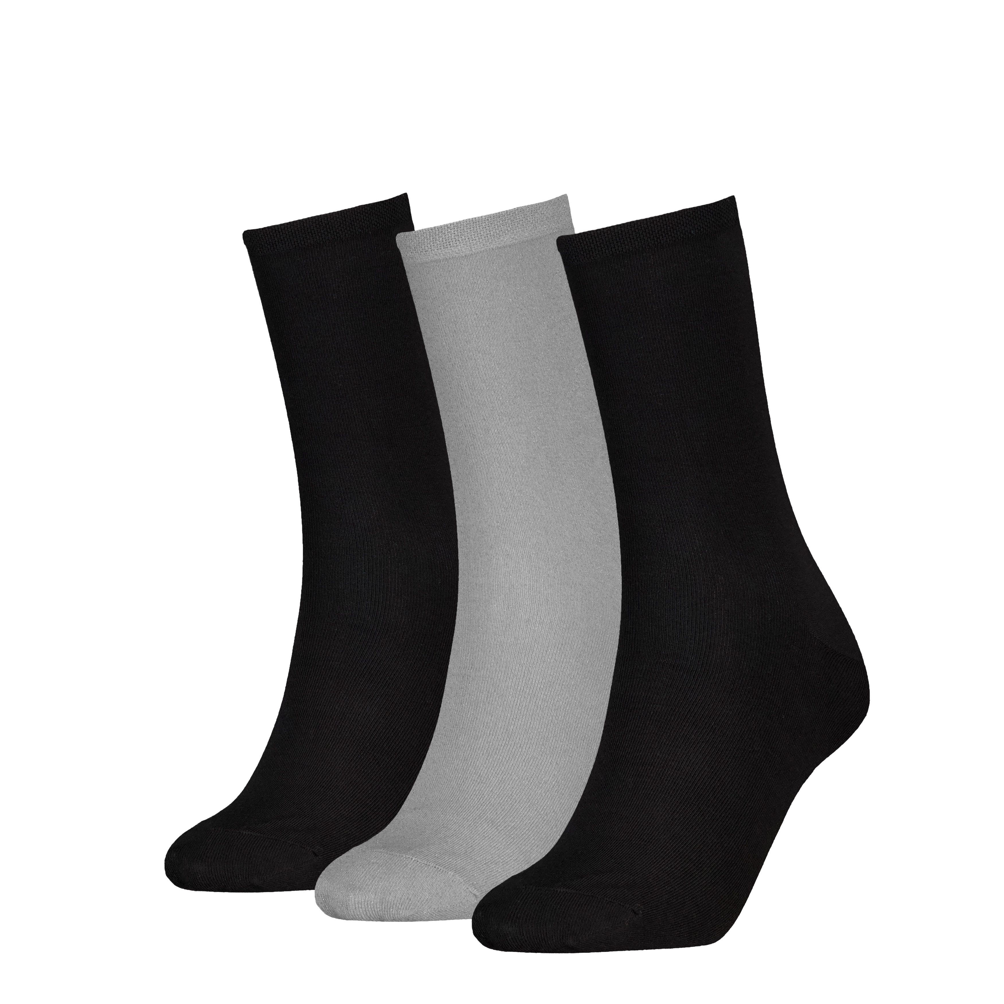 Calvin Klein Носки CK WOMEN SOCK 3P GIFTBOX LUREX STRIPE (3er Pack)