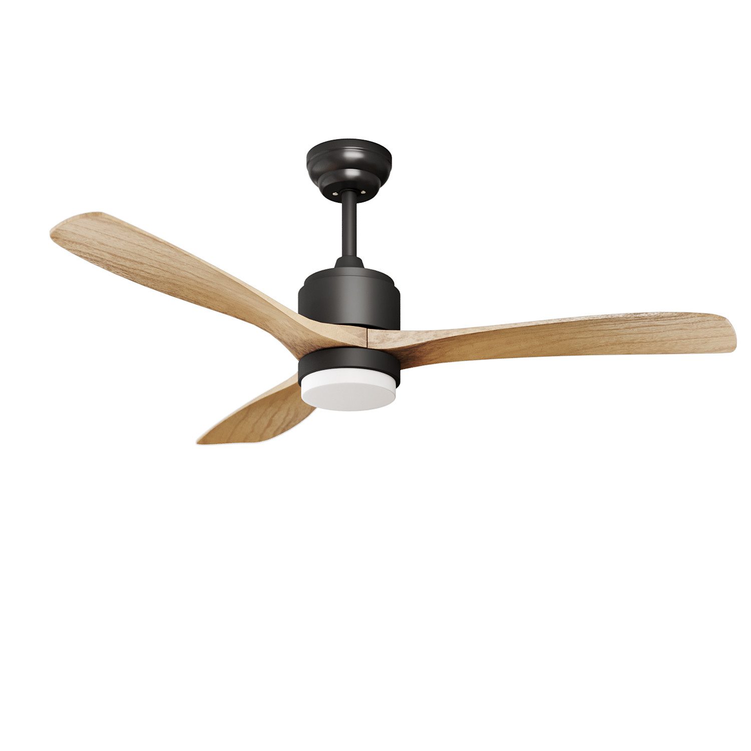 SONNI Deckenventilator mit Beleuchtung und Fernbedienung leise 132 cm, 3 Fl günstig online kaufen