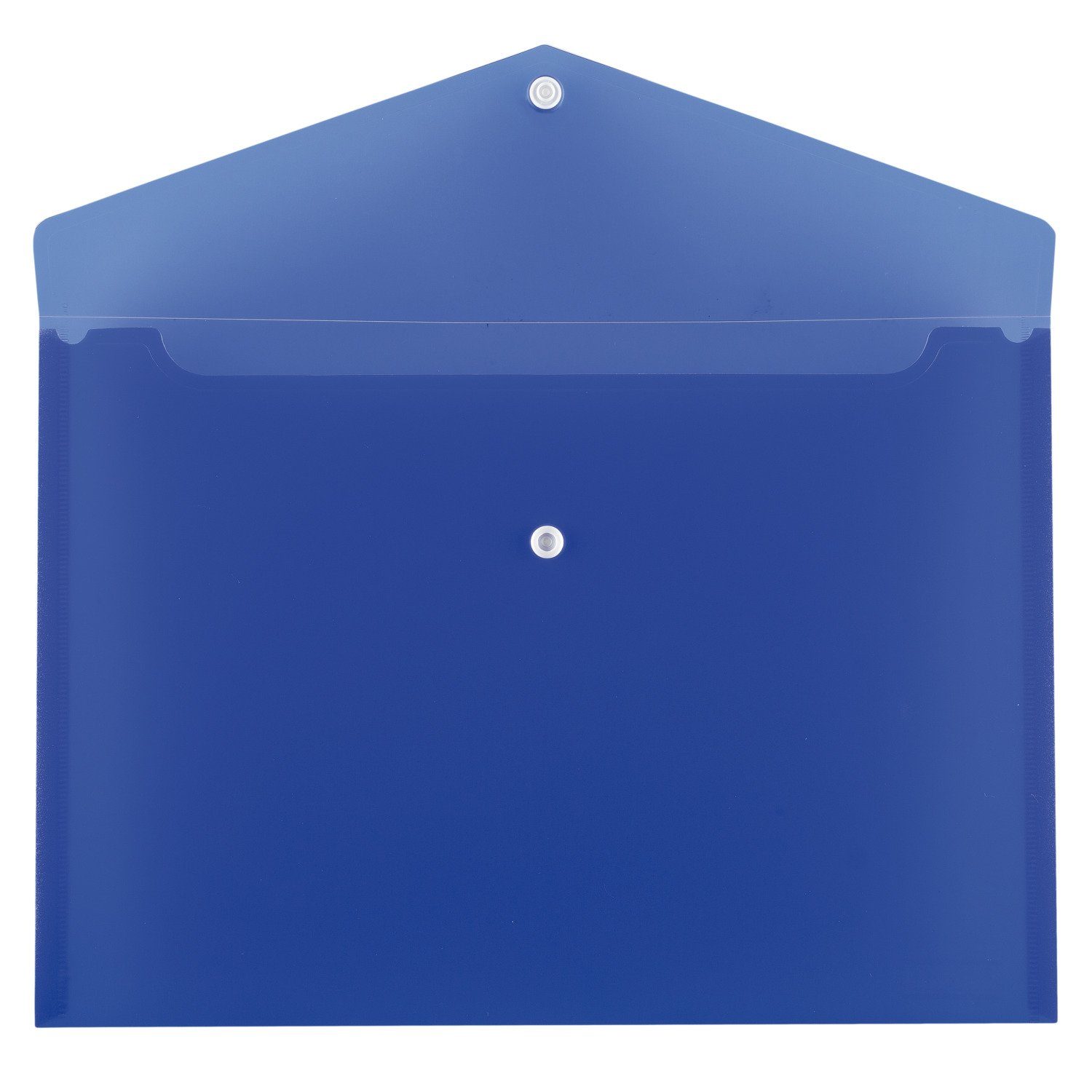 Idena Versandtasche Idena Versandtasche C4 PP, transluzent blau