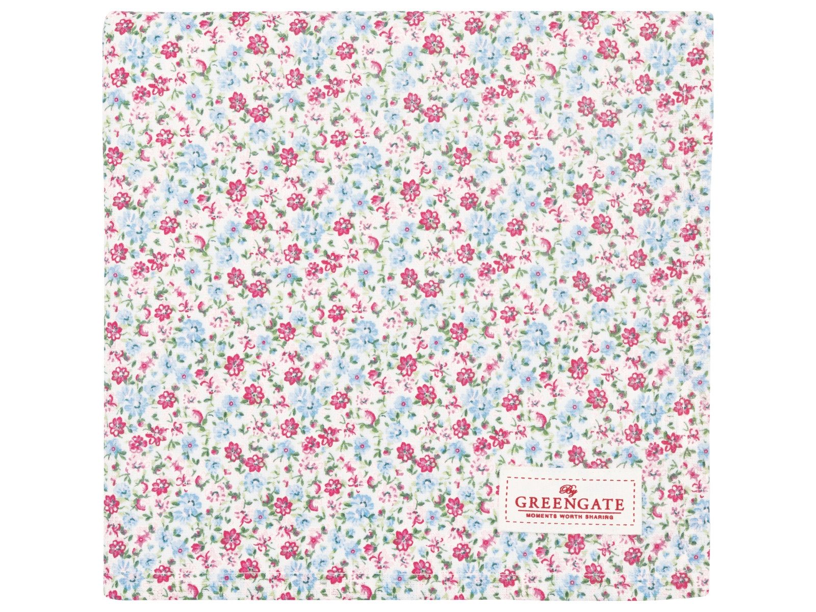 Greengate Tischdecke Louisa Tischdecke white 100x100cm