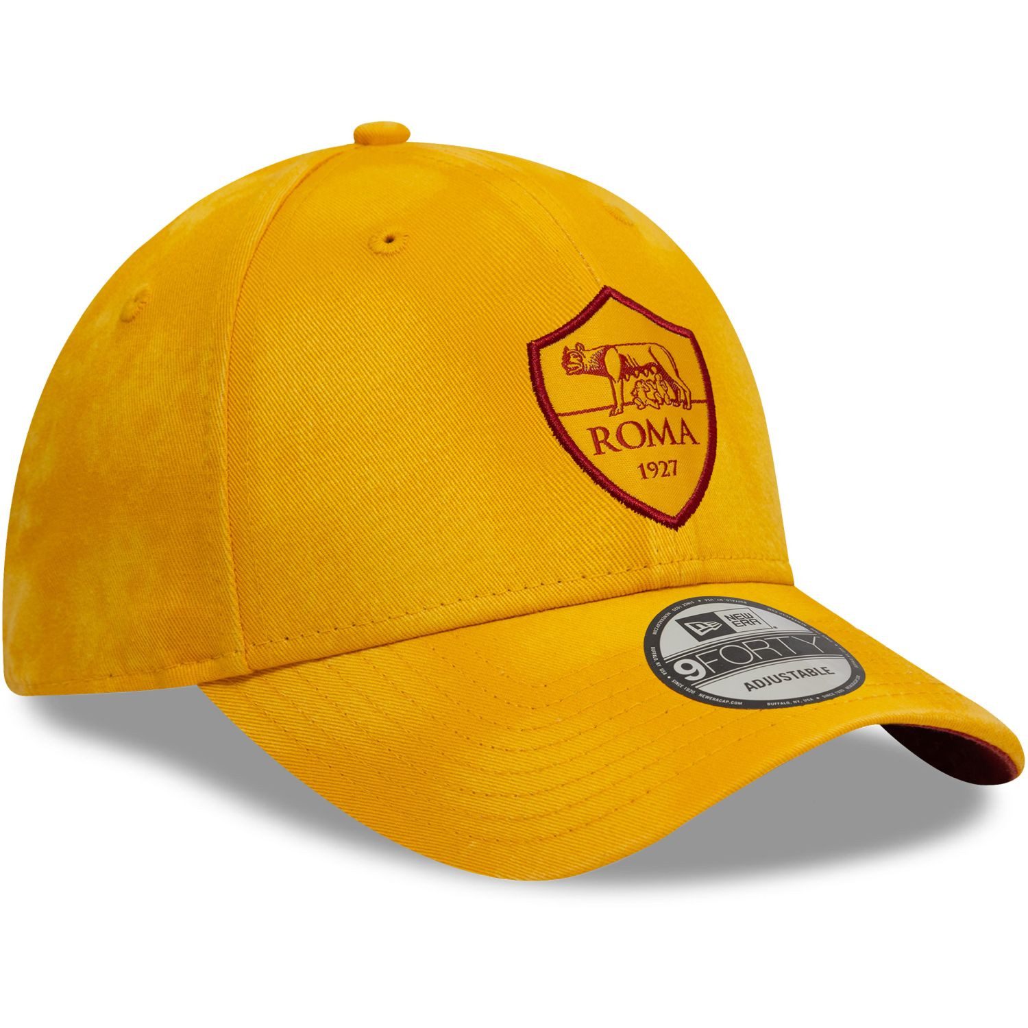 New Era Baseball Cap 9Forty Strapback TIE DYE AS Roma gold