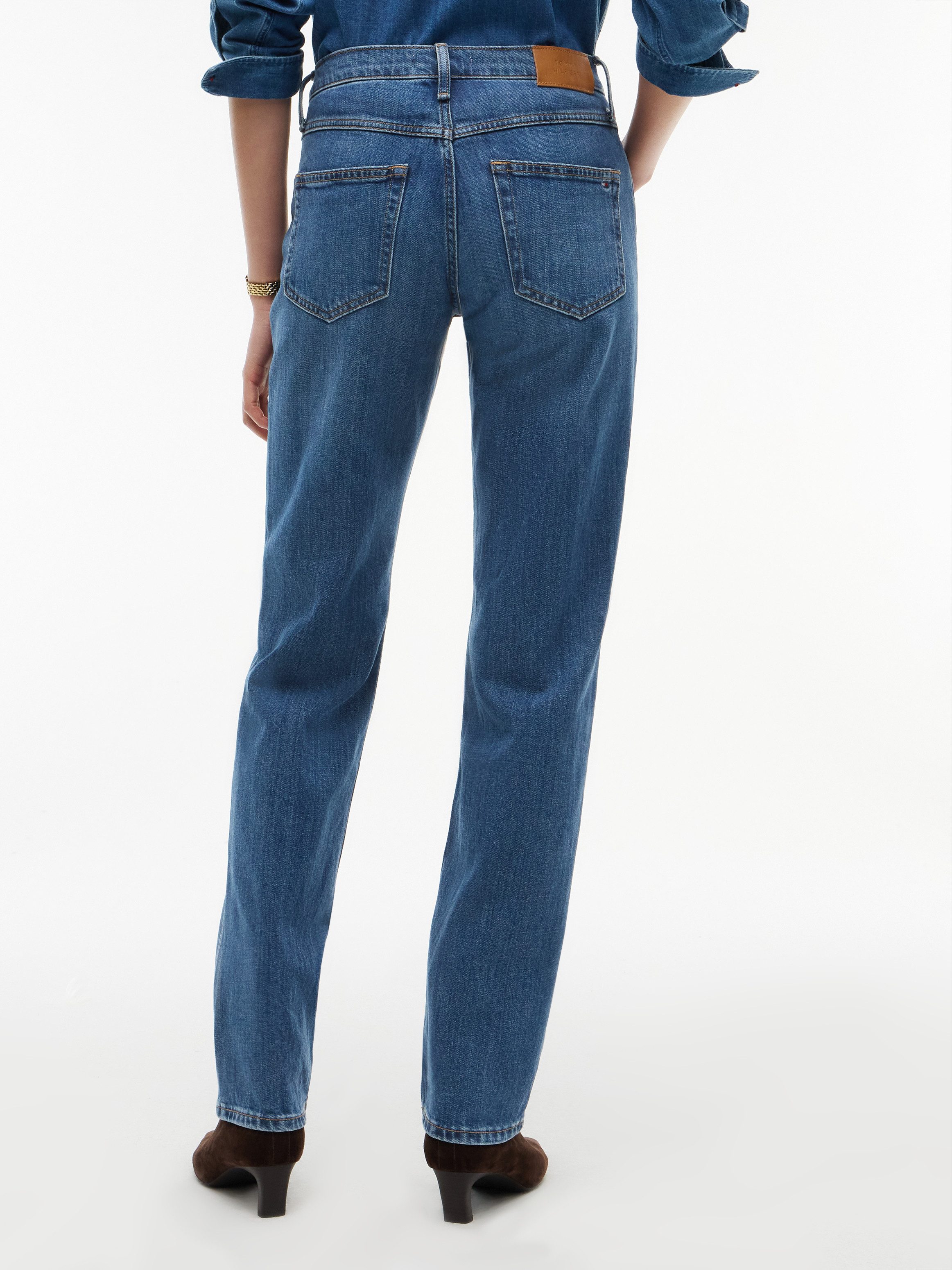 Tommy Hilfiger Straight-Jeans CLASSIC STRAIGHT mit figurbetontem Sitz – Bild 4 von 5