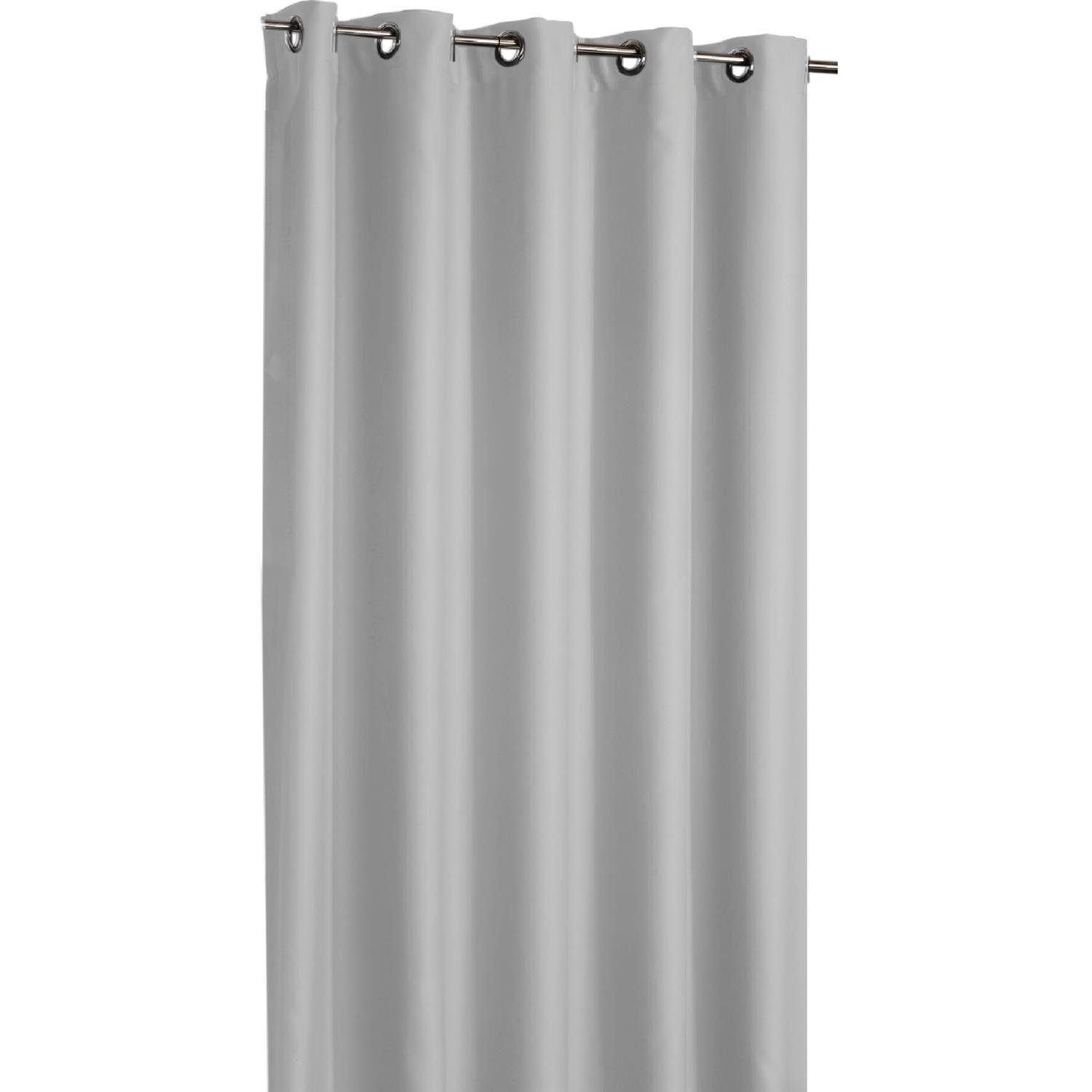 Arsvita Verdunkelungsgardine Ösen Shadow 135 cm x 175 cm Schwarz günstig online kaufen
