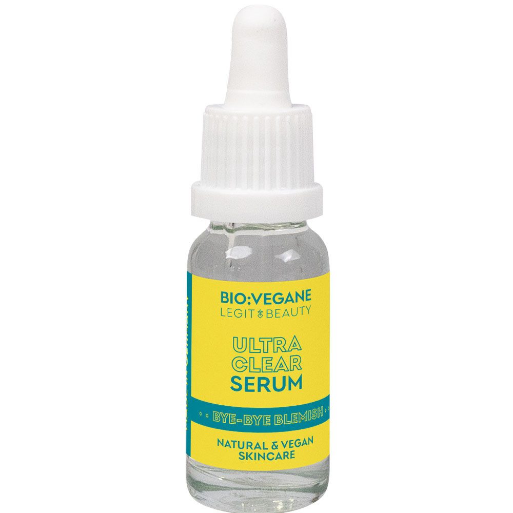 Bio Végane Gesichtspflege BIO:VEGANE Ultra Clear Serum, 15 ml