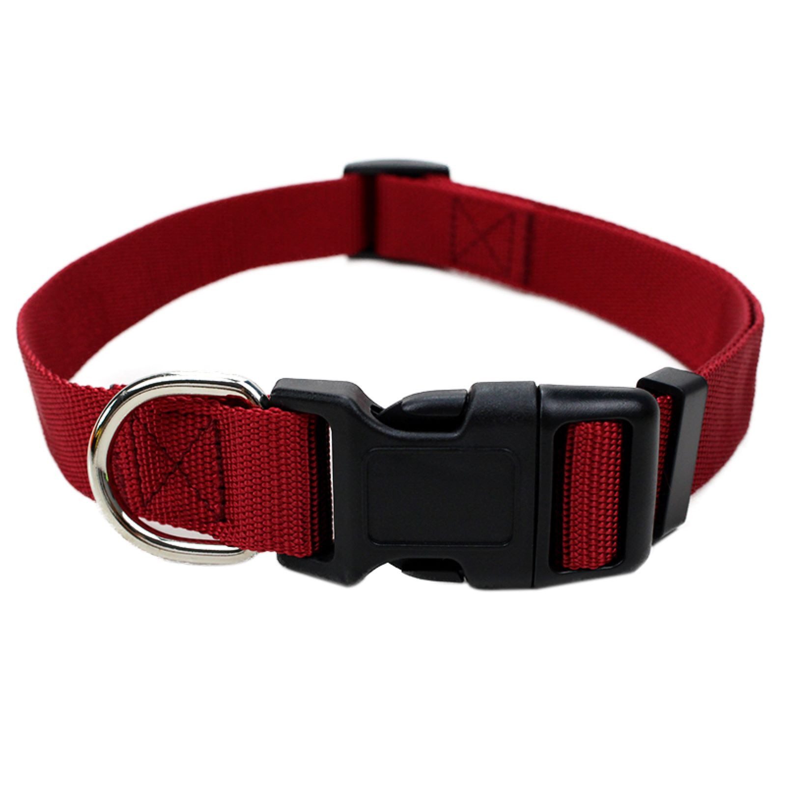 Illes-Laedchen Hunde-Halsband Hundehalsband Nylon – verstellbar, robust & leicht – Halsband, mit Klickverschluss – verschiedene Farben & Größen