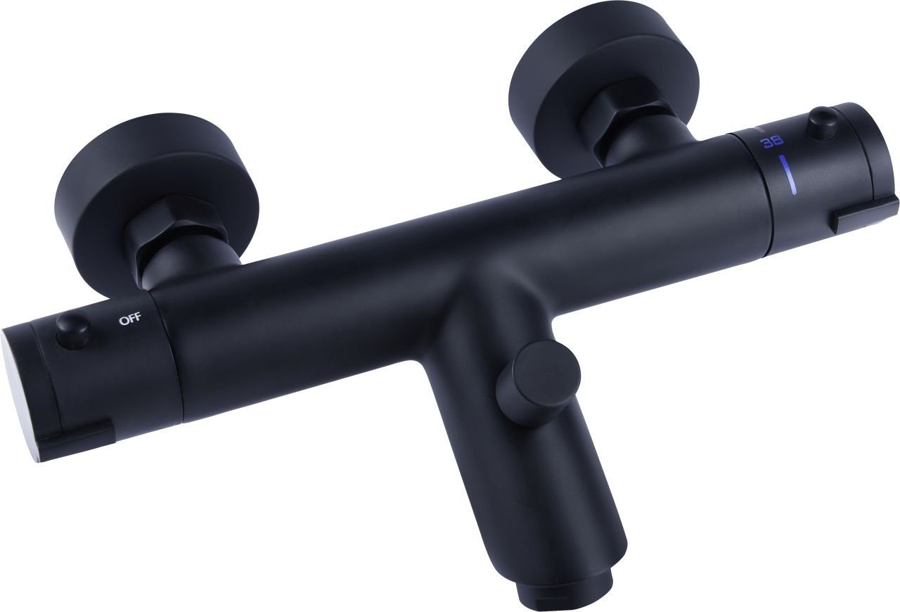 Thumbnail - CORNAT Badewanne Cornat Badewannen-Thermostat Noir round schwarz