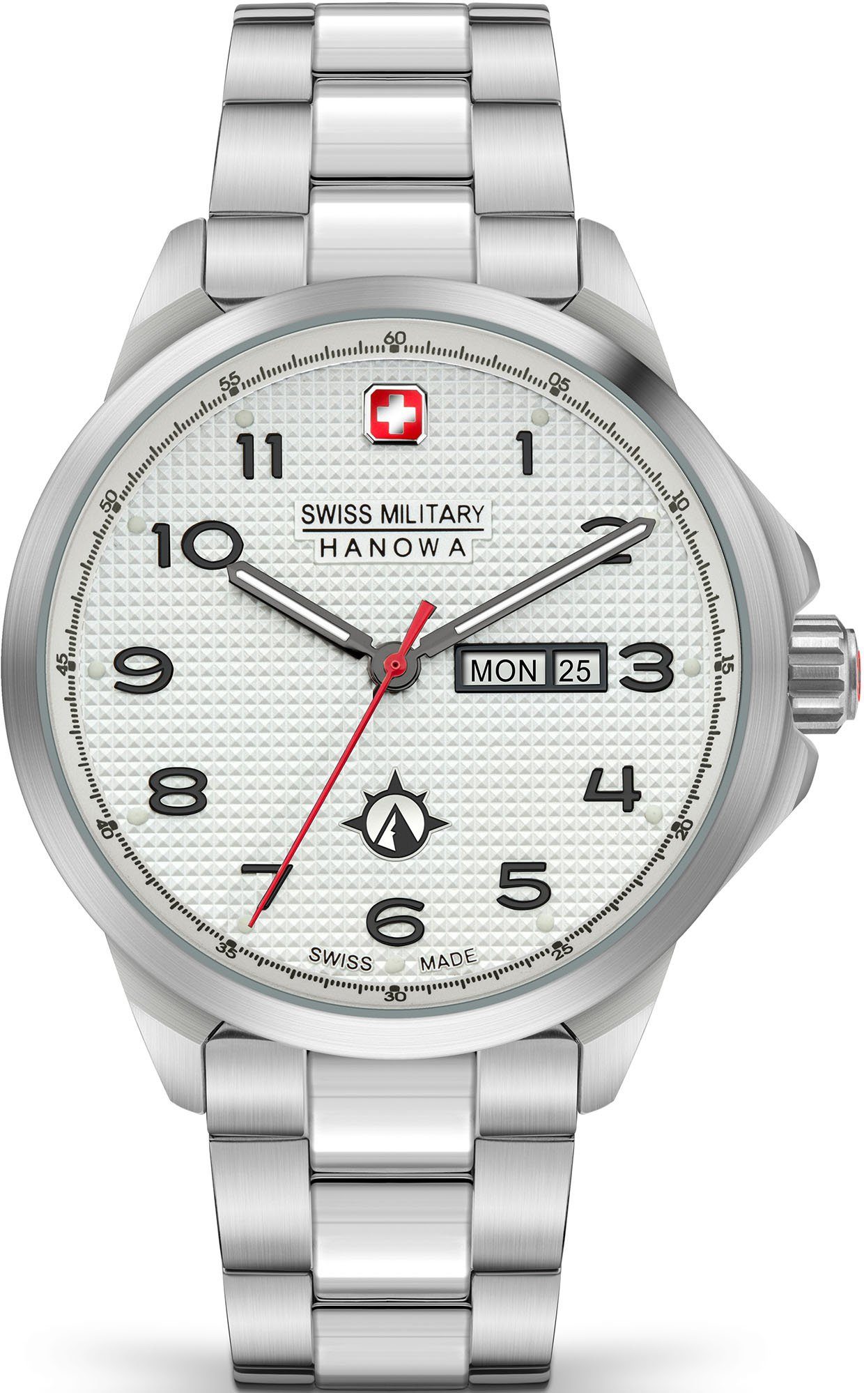 Schweizer und Military kratzfestes Hanowa Swiss Uhr PUMA, Saphirglas Hochwertiges SMWGH2100303,