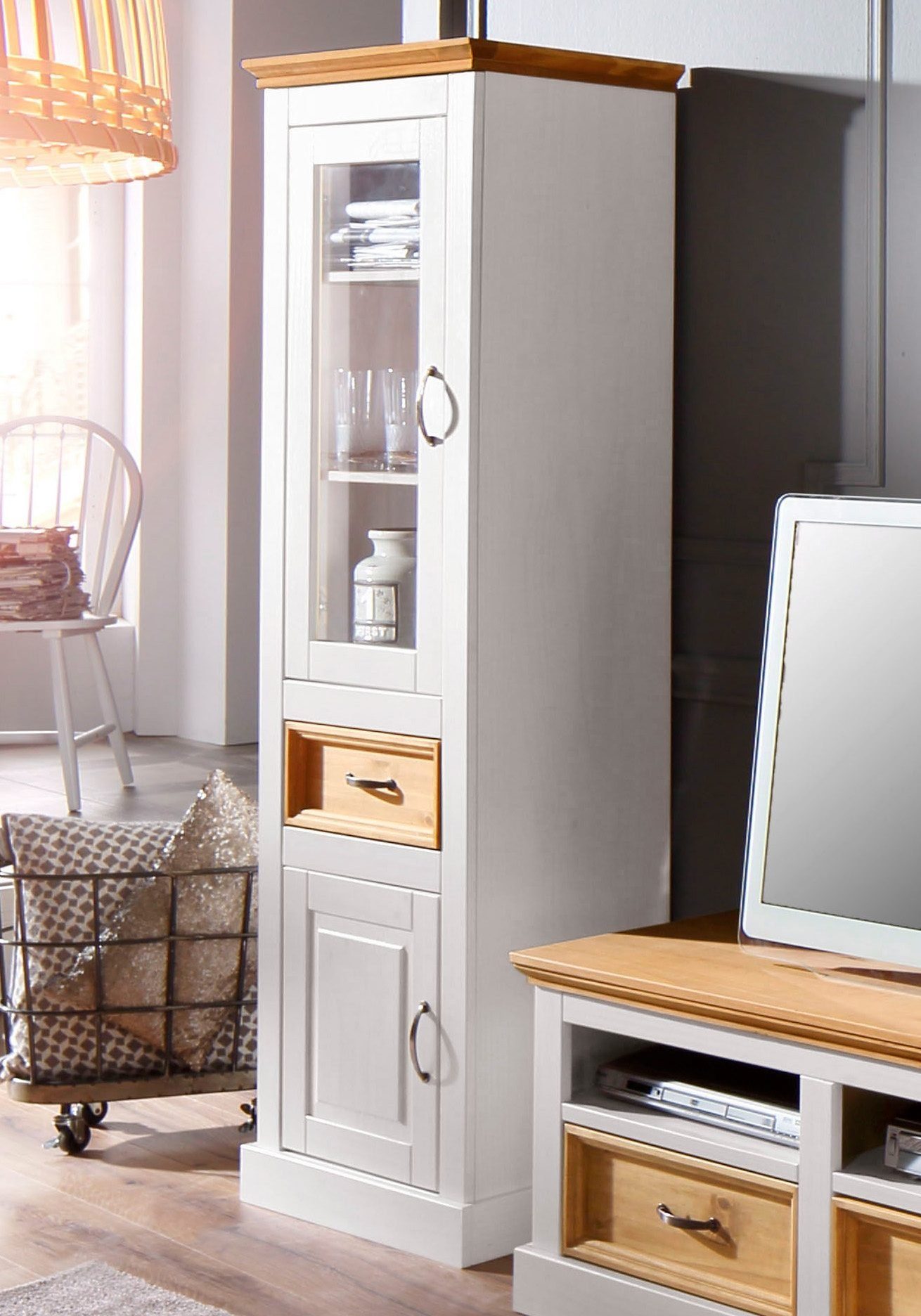 Home affaire Vitrine "Selma", Höhe 180 cm günstig online kaufen