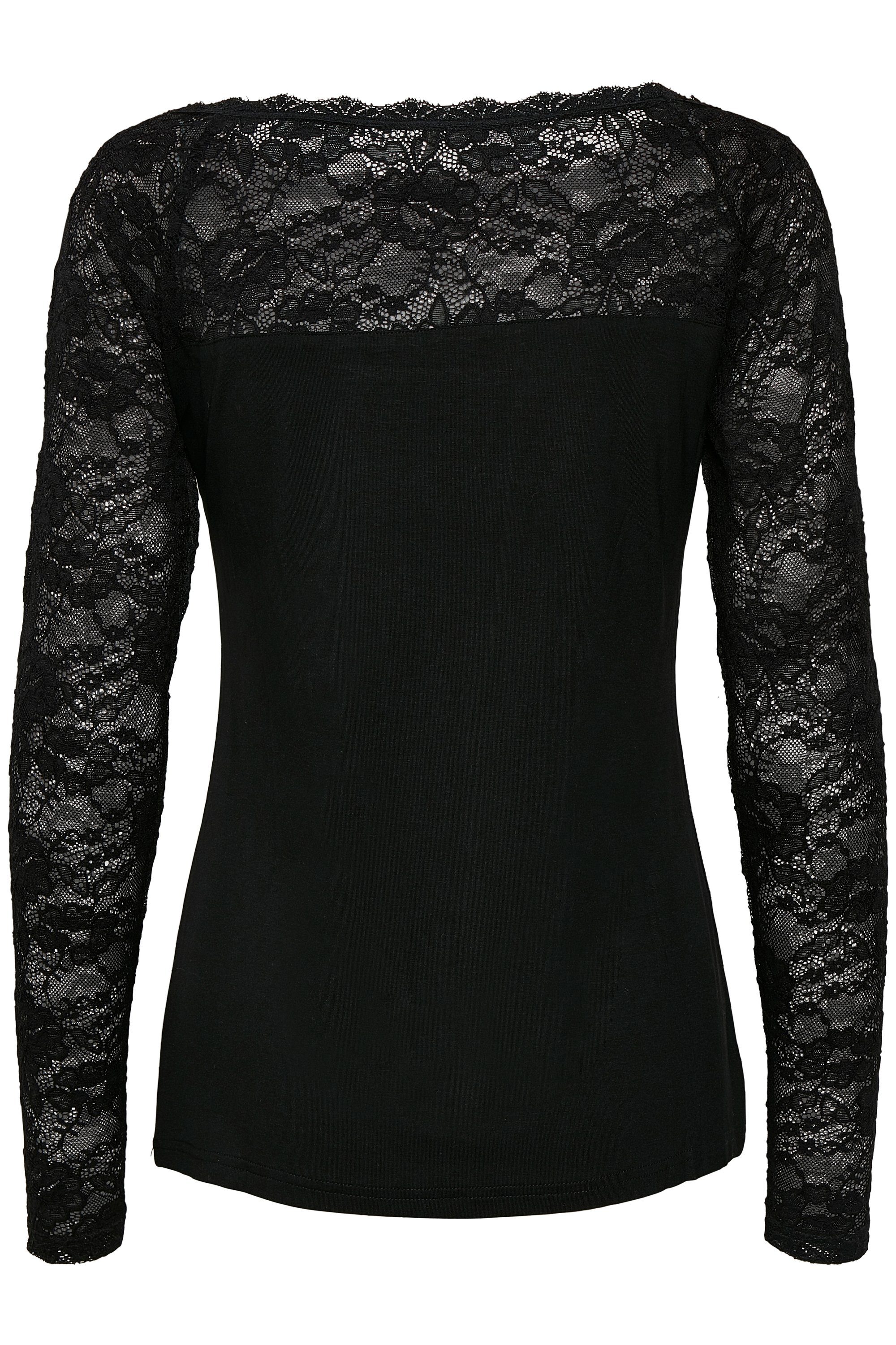 KAFFE Langarmbluse Langarm-Shirt Lacy günstig online kaufen