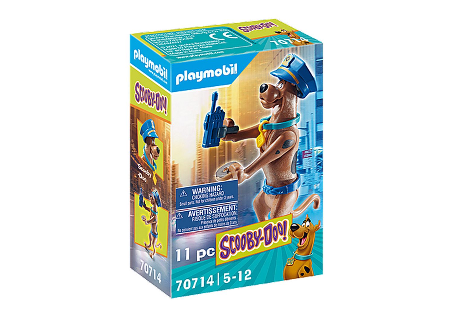 Playmobil® Scooby Doo SCOOBY-DOO! Polizist Sammelfigur Konstruktions-Spielset, (SCOOBY-DOO! Polizist Sammelfigur), Made in Europe