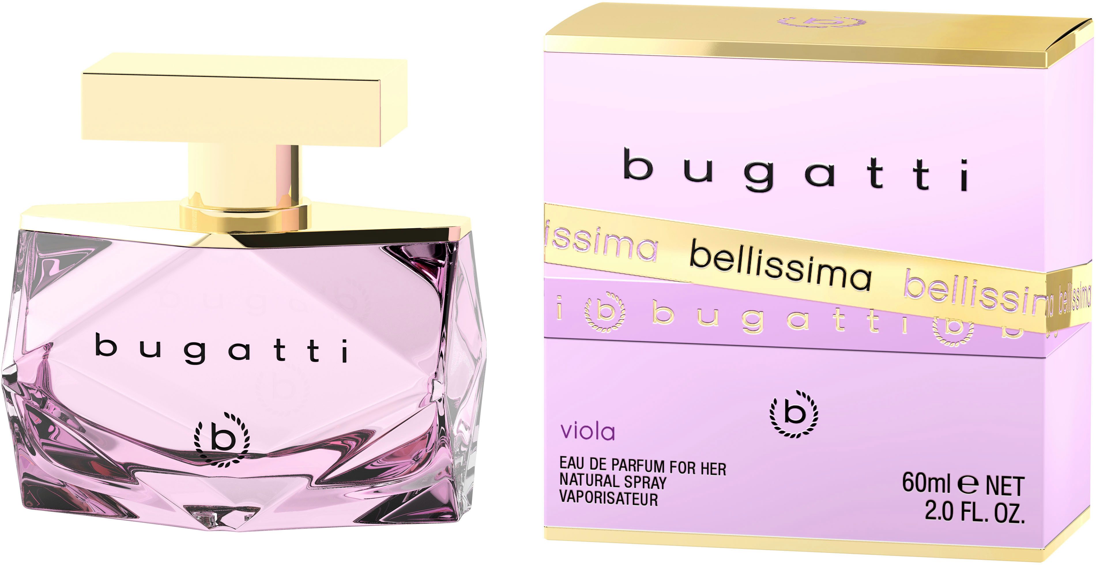 bugatti Eau de Parfum BELLISSIMA VIOLA, EDP, 60ml