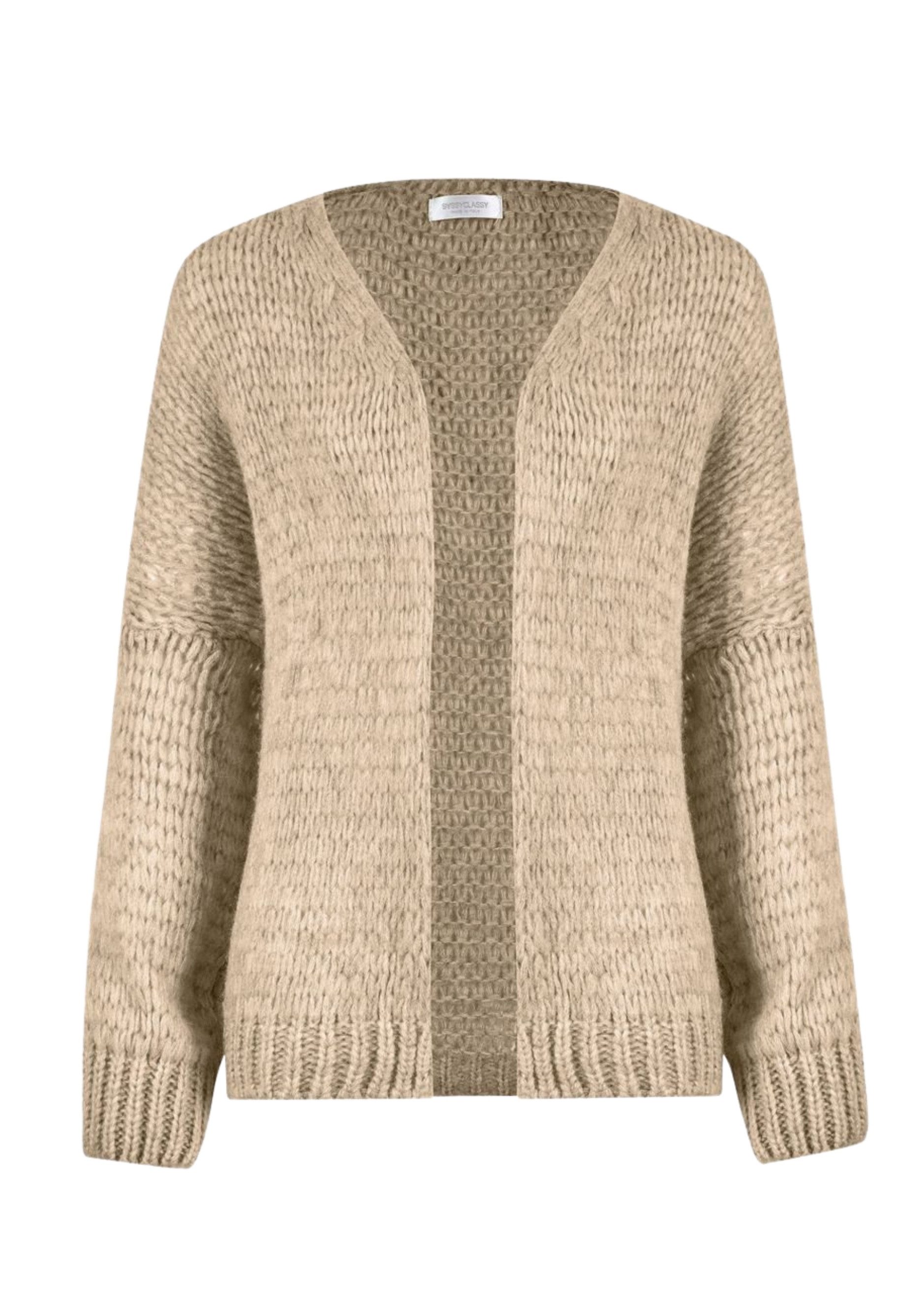 SASSYCLASSY Cardigan Oversize Cardigan aus Strick günstig online kaufen