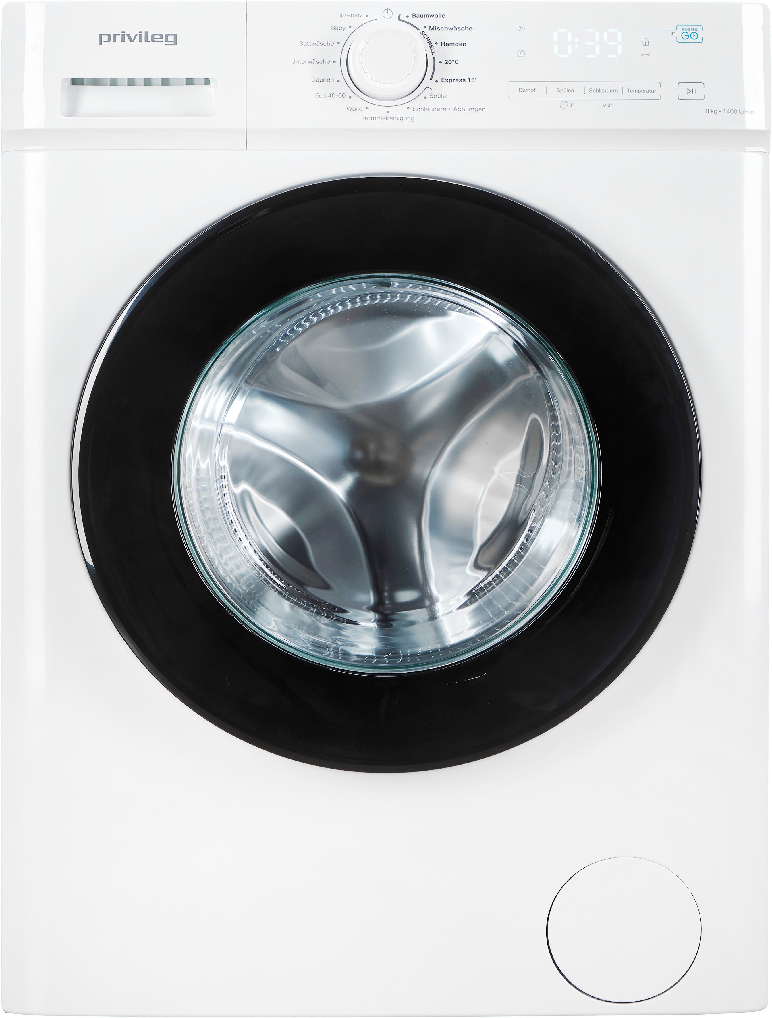 Privileg Waschmaschine MY TIME PWFA 854A MY TIME DE, 8 kg, 1400 U/min, Mehrfachwasserschutz+