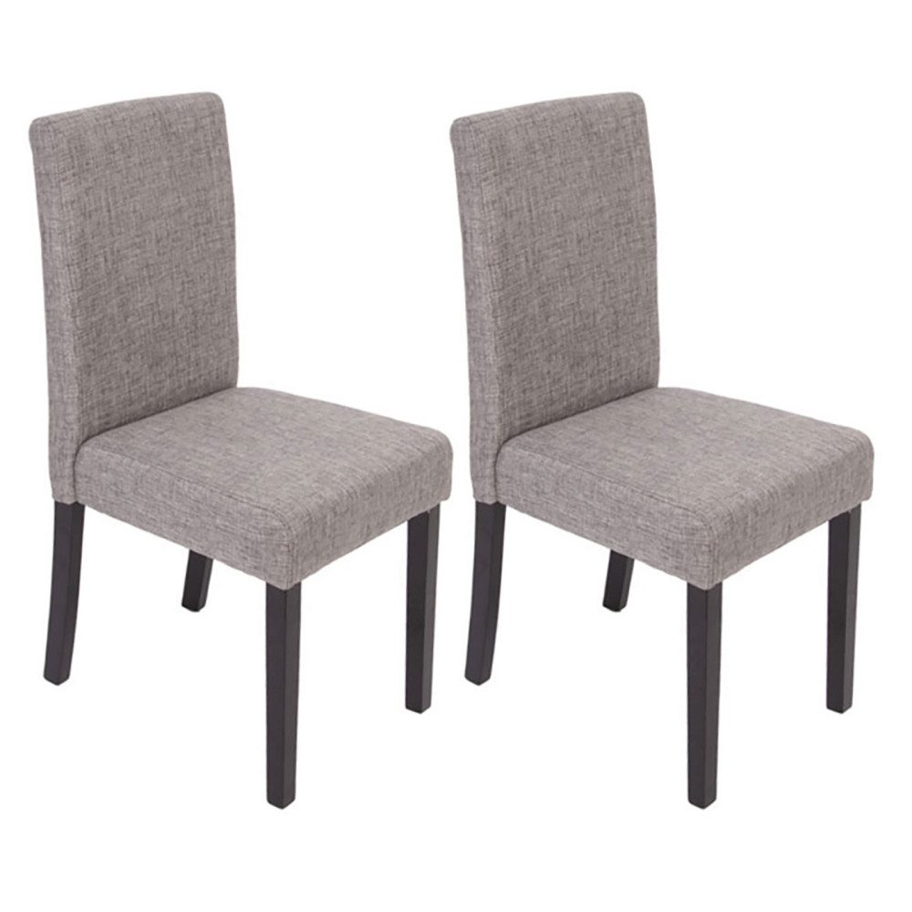 MCW Esszimmerstuhl Littau-s-2 (Set, 2 St), 2er-Set, Rutschfest durch Kunststoffuntersatz, Komfortable Polsterung
