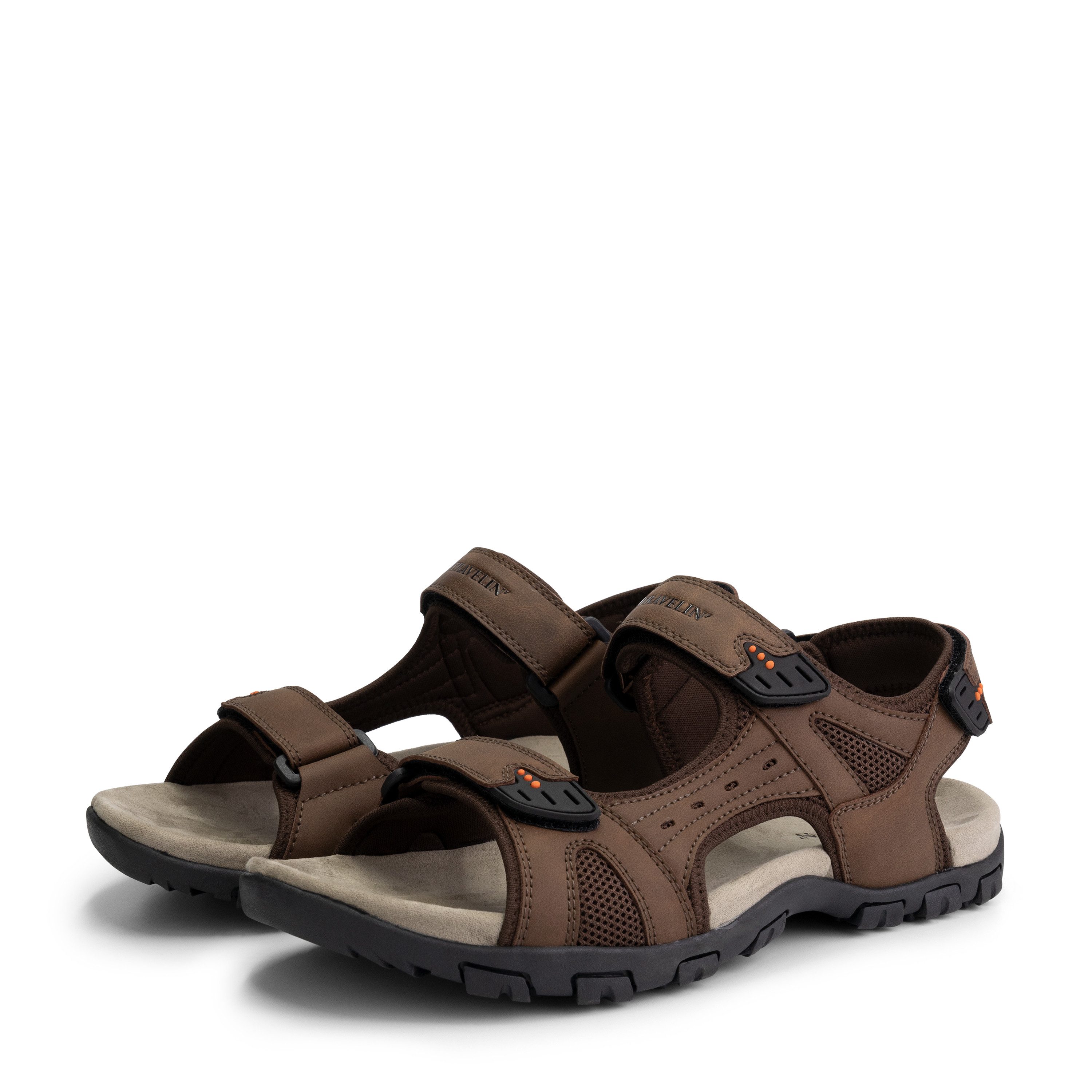 Travelin' Horten Sandal Men Outdoorsandale (Klettverschluss, 1 Paar) komfortabel und besonders griffig