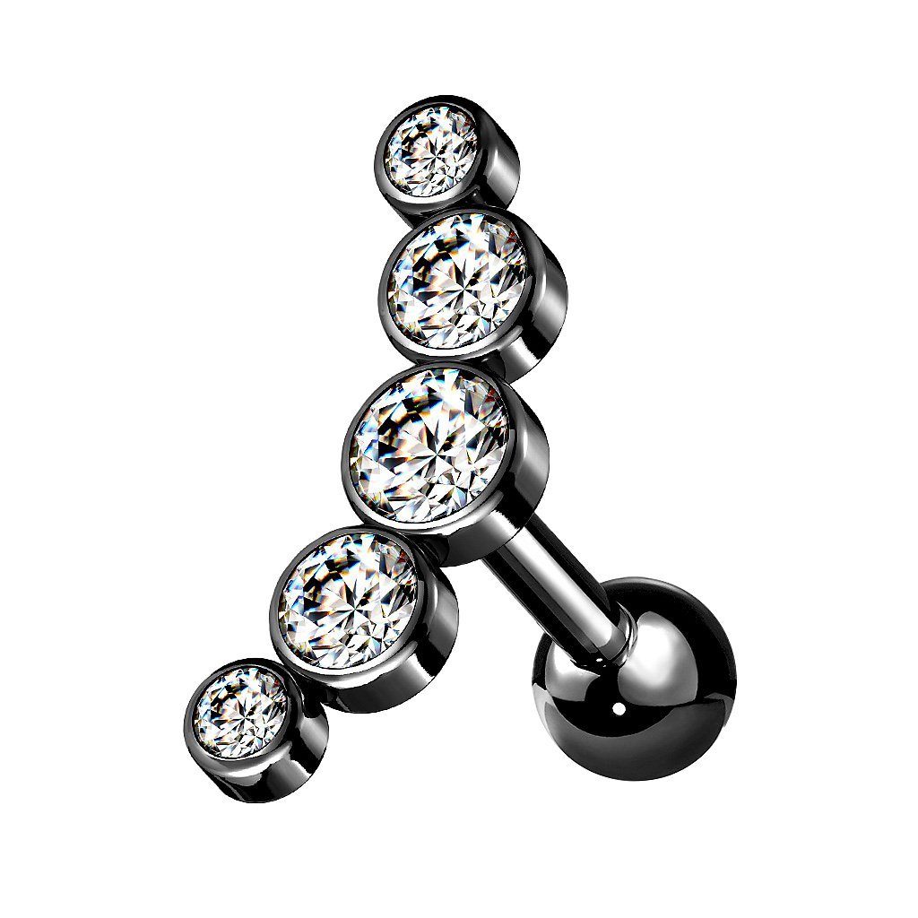 Taffstyle Piercing-Set Ohrpiercing Helix Knorpel Tragus Piercing Schmuck Kr günstig online kaufen