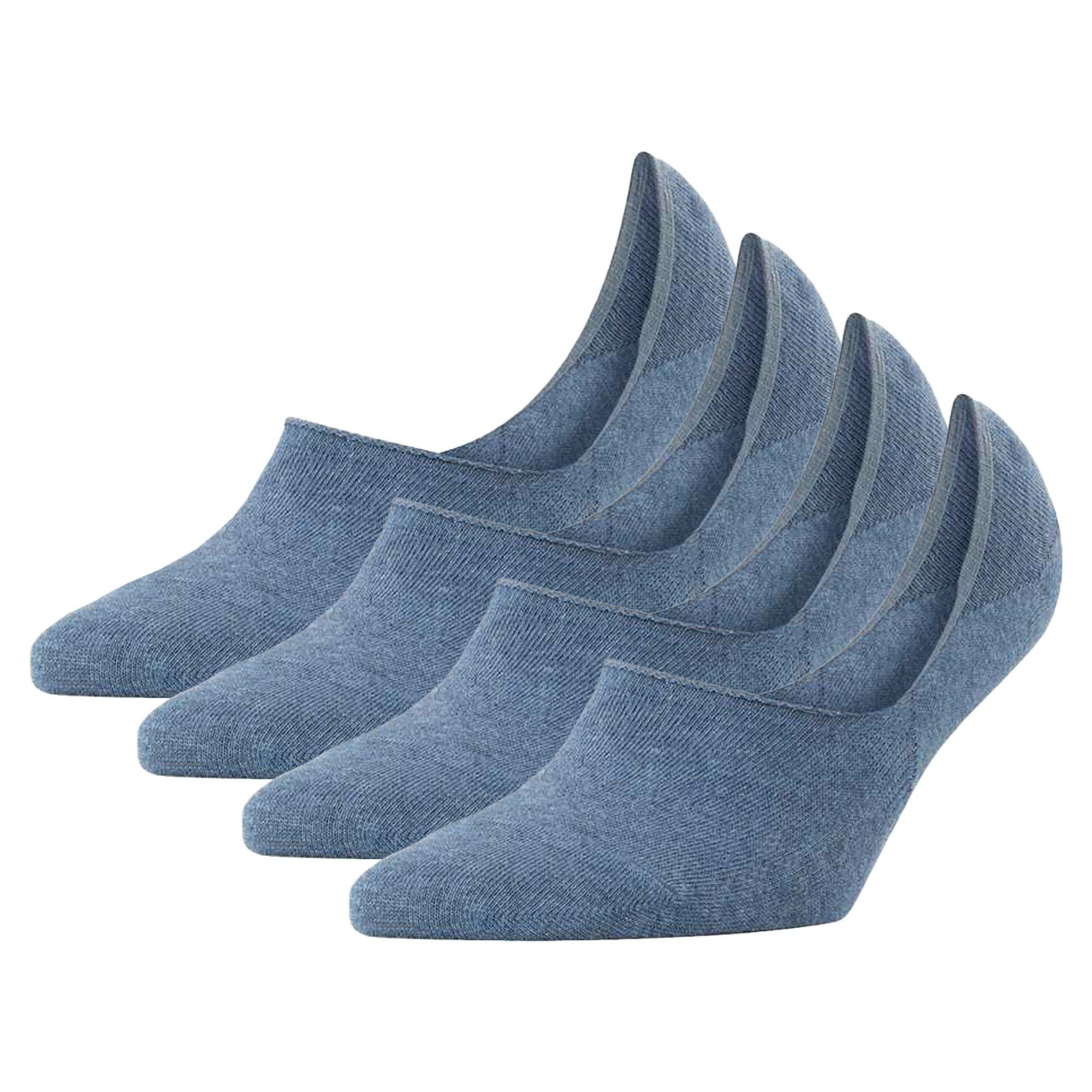 Füßlinge Damen Socken 4er Pack Baumwolle EVERYDAY IN 2P