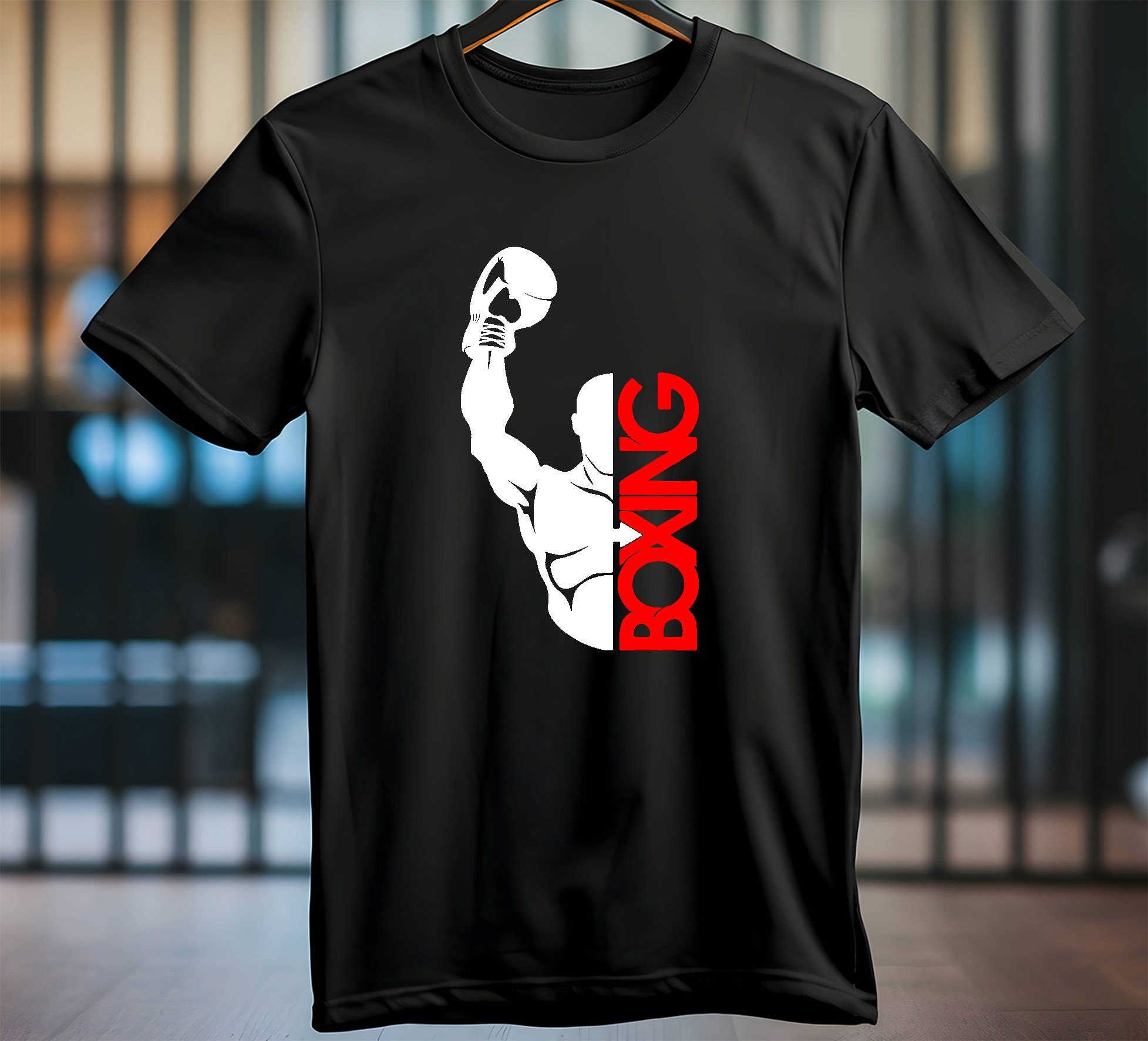 Banco Print-Shirt Herren Boxen Boxsport Outdoor Kampfsport Streetwear Outdo günstig online kaufen