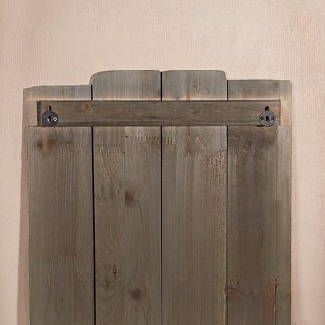 Mucola Garderobe 60x40 Jackenaufhängung Kleiderhaken Garderobenpaneel Garderobenleiste (Stück), Perfekt für kleine und große Eingangsbereiche