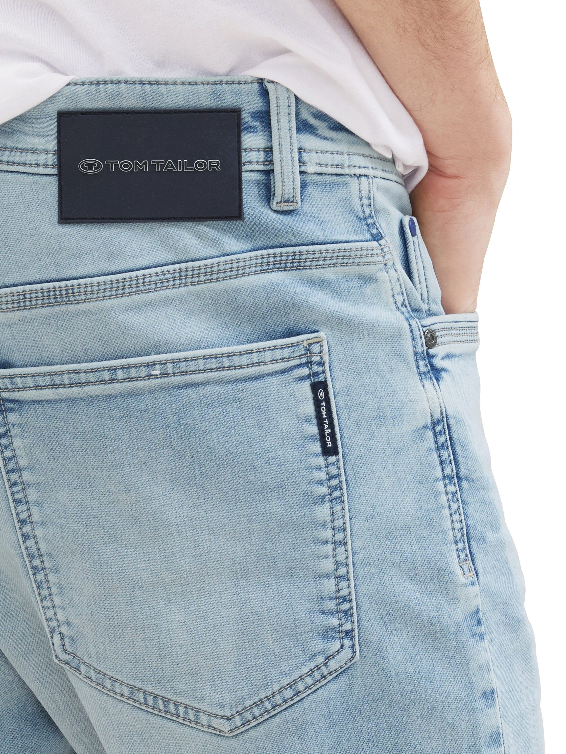 TOM TAILOR Jeansbermudas JOSH mit Markenlabel günstig online kaufen