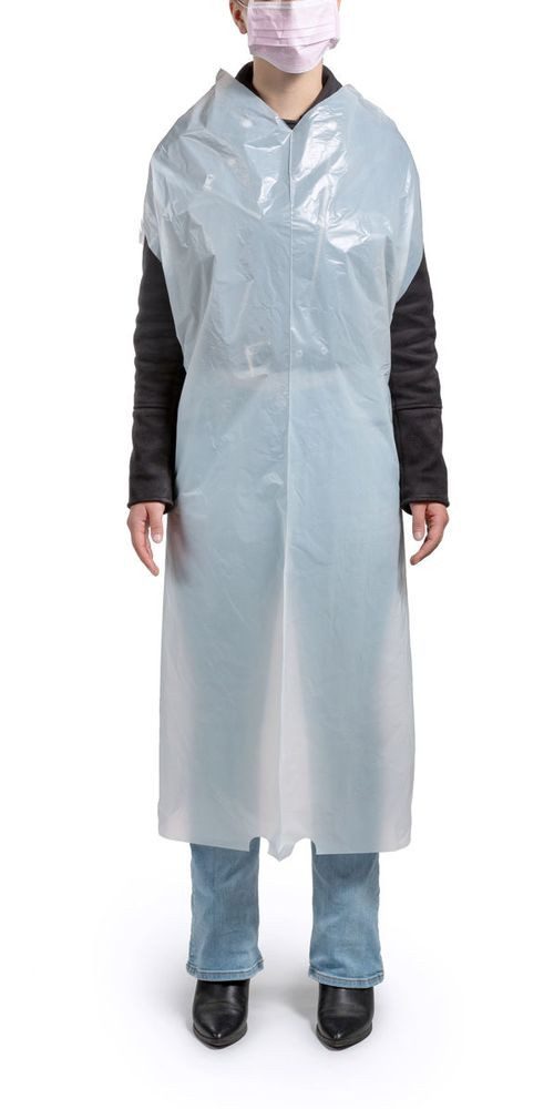 Sterko Umhängeschürze Sterko Einwegschürze weiß 25 Stk