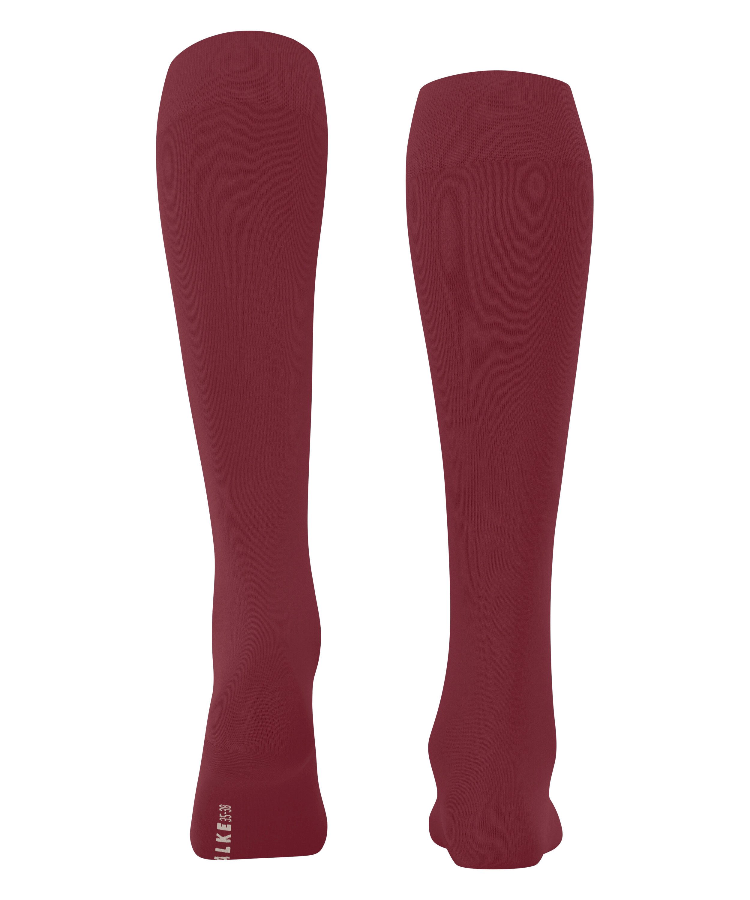 FALKE Kniestrümpfe Cotton Touch Kniestrümpfe (1-Paar) mit sehr feinem Maschenbild