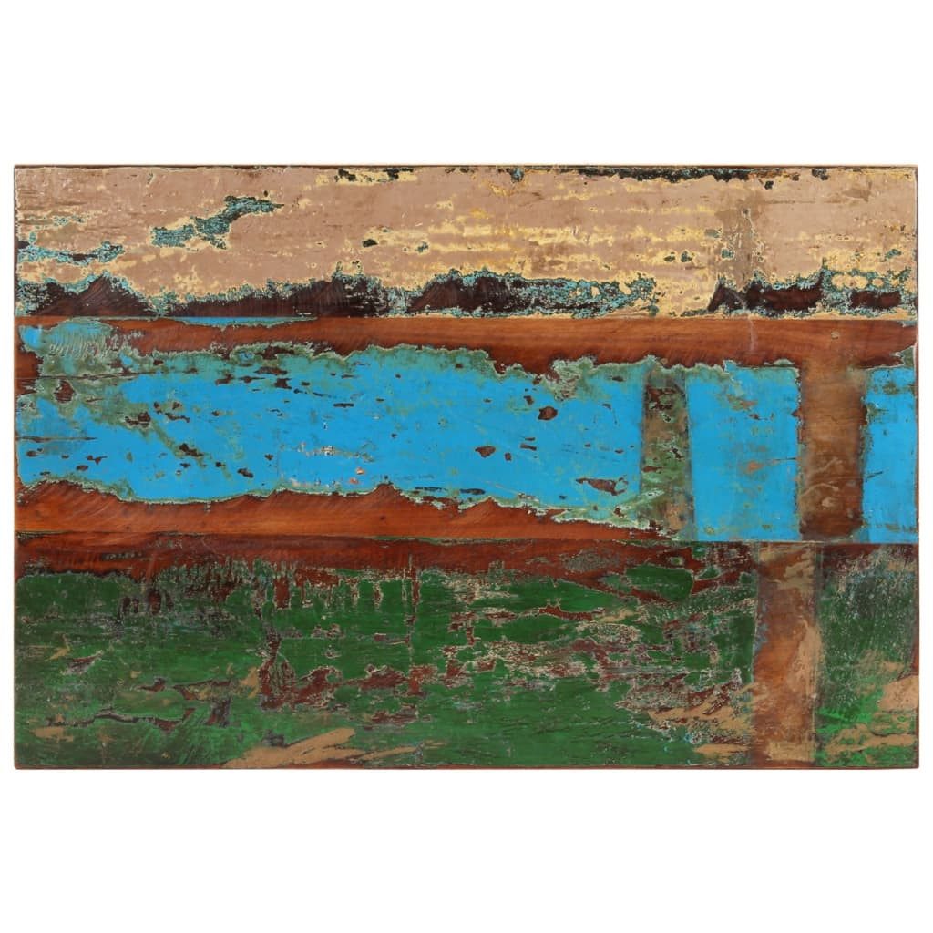 vidaXL Tischplatte Tischplatte Rechteckig 60x90 cm 25-27 mm Altholz Massiv (1 St)