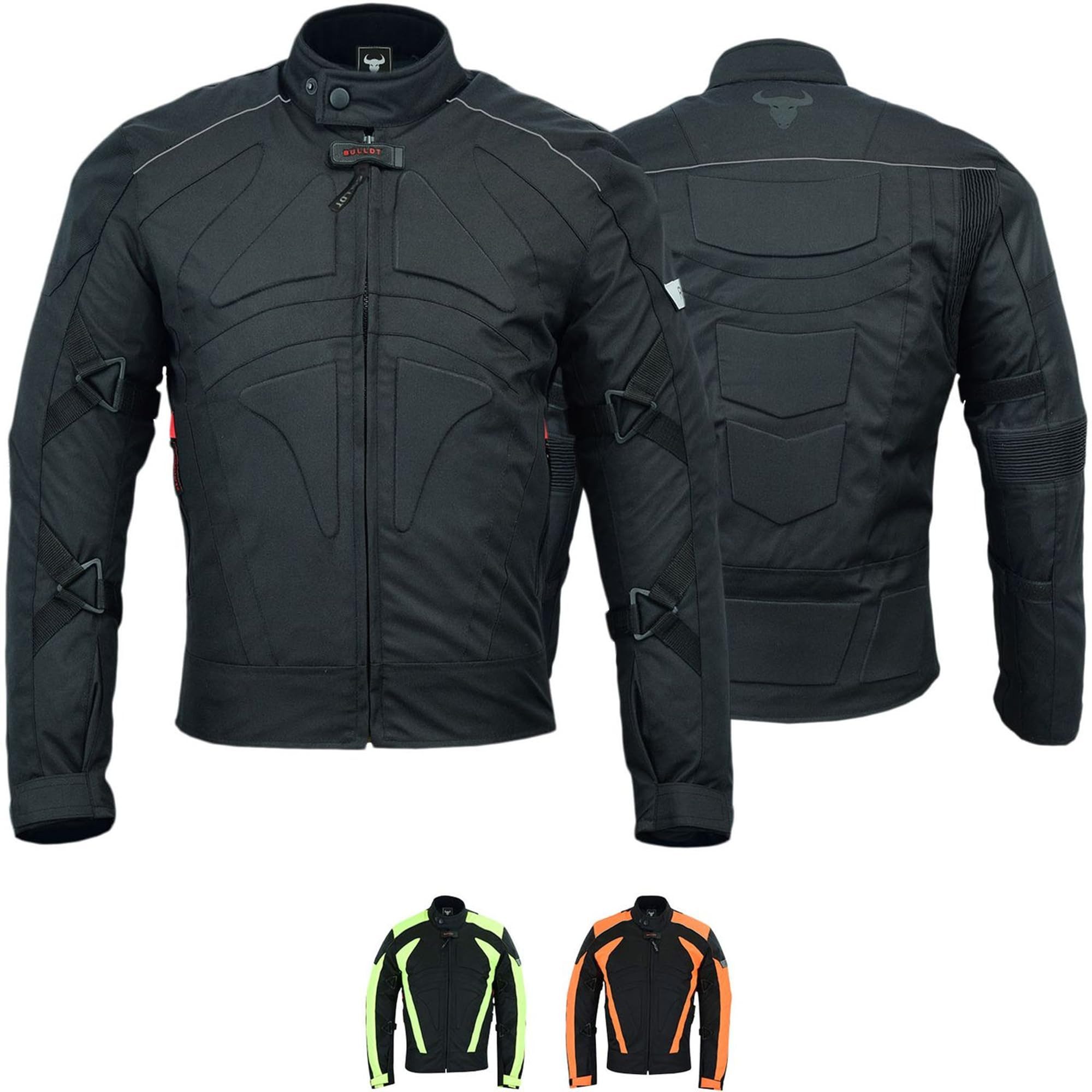 BULLDT Motorradjacke GW322J Schwarz BULLDT Motorradjacke Kurz mit Protektor günstig online kaufen