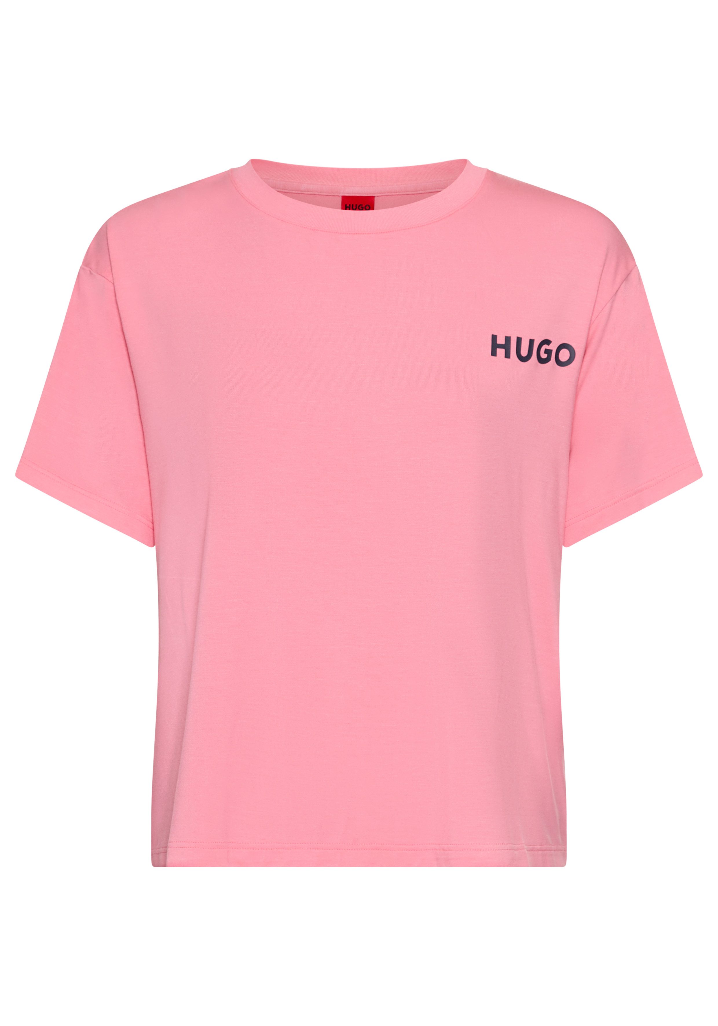HUGO Rundhalsshirt UNITE_T-SHIRT mit Logo-Print günstig online kaufen
