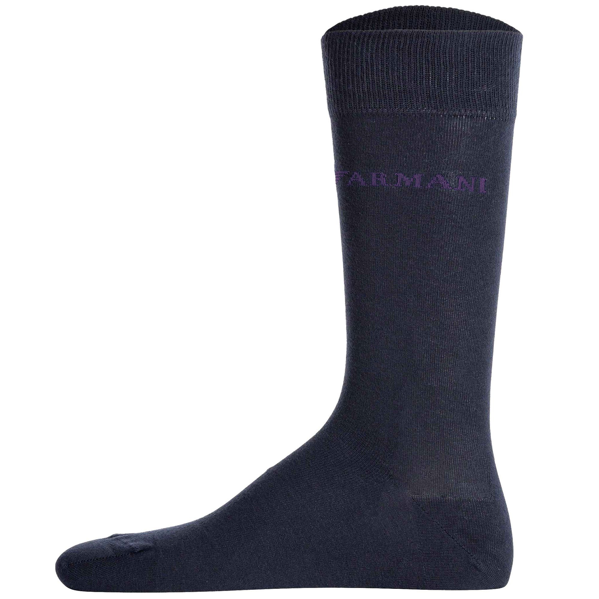 Emporio Armani Kurzsocken Herren Socken 3er Pack Baumwolle Casual Cotton (Packung, 3er Pack)