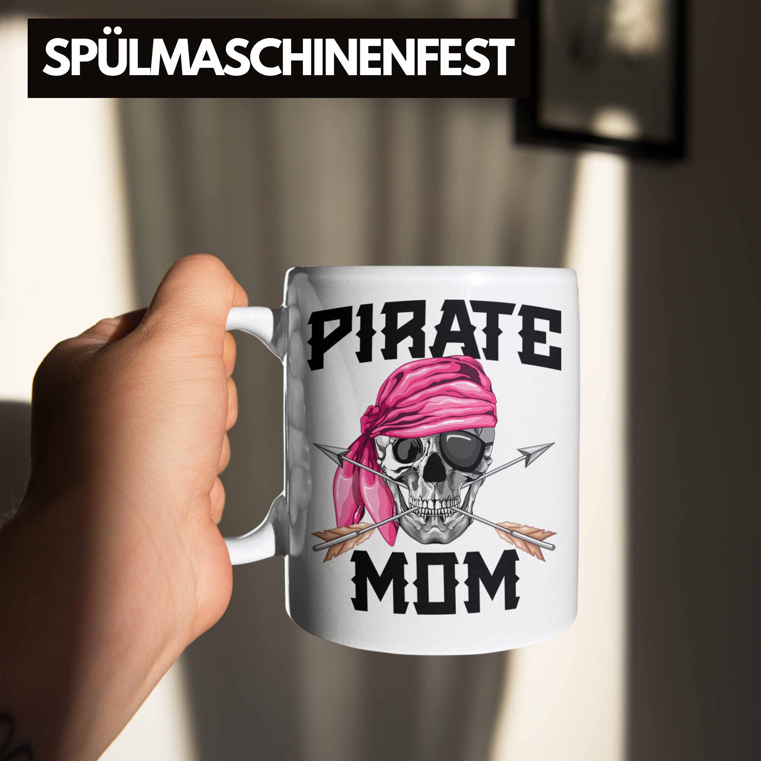 Mutter Muttertag Geschenk Tasse Pirate Weiss Trendation eine für Tasse Mom Piraten