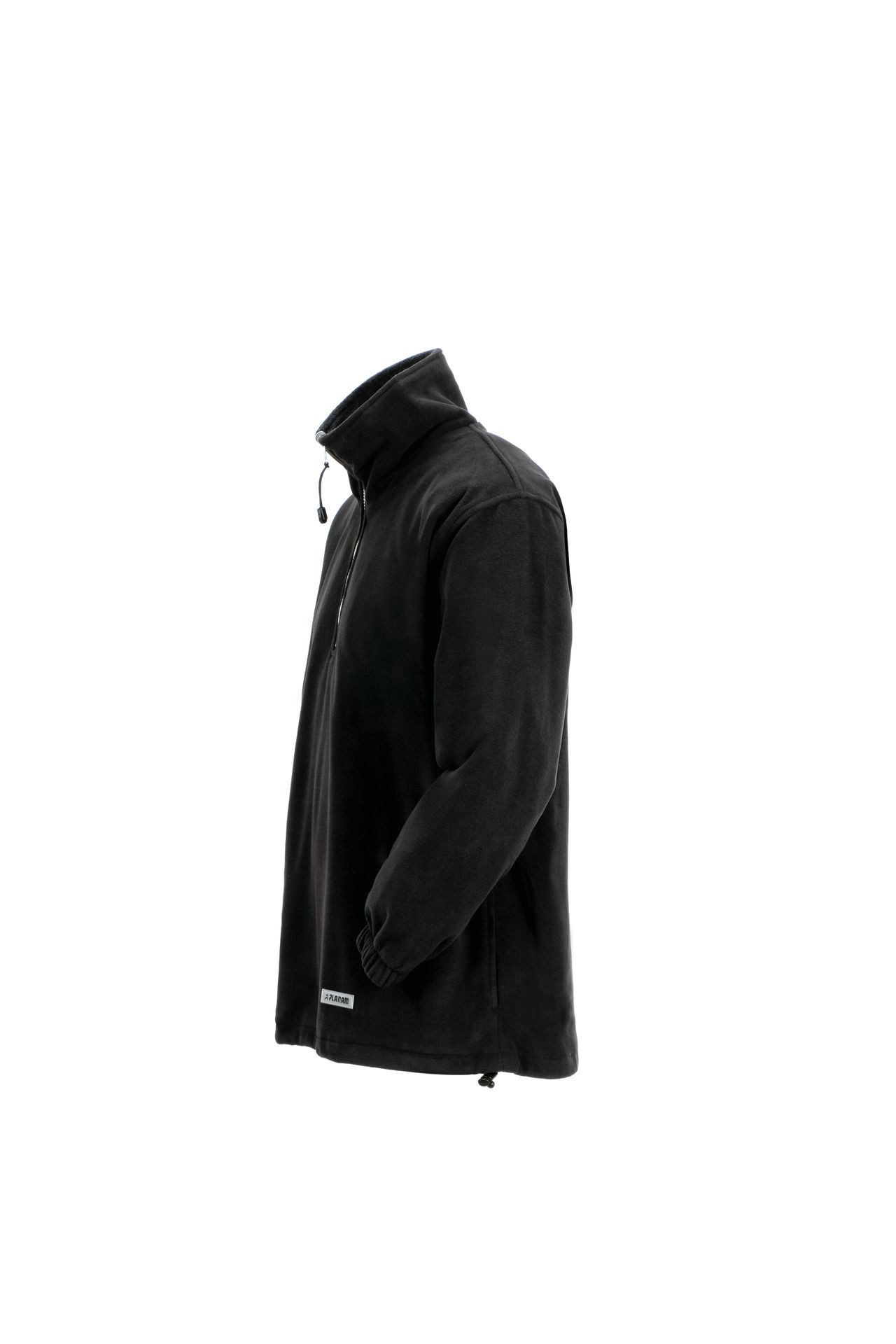 Planam Fleecepullover PLANAM Unisex Relax Fleecetroyer OUTDOOR Schwarz/Anthrazit