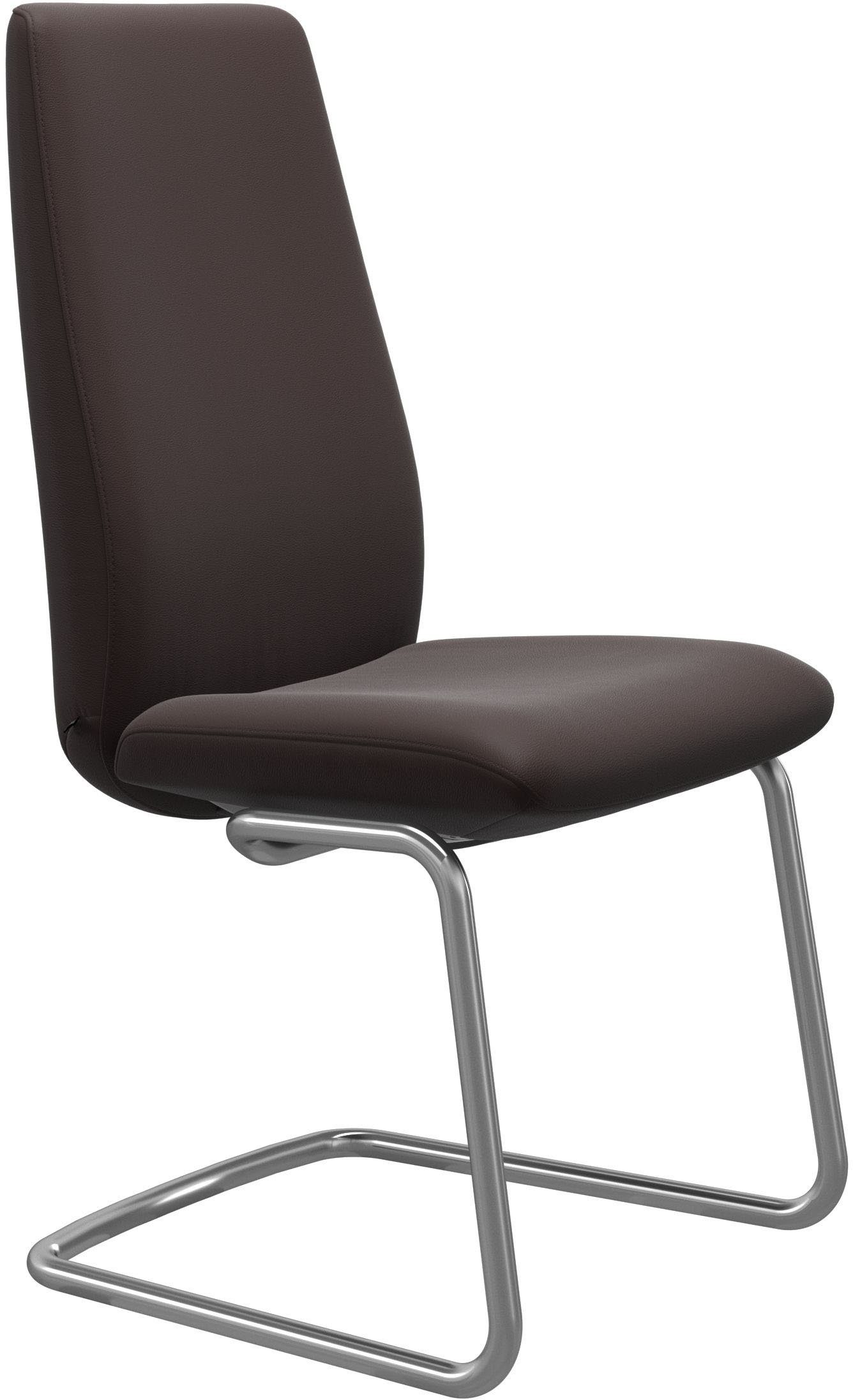 Stressless® Polsterstuhl Größe glänzend Laurel, mit Chrom in L, aus Stahl High Beinen Back