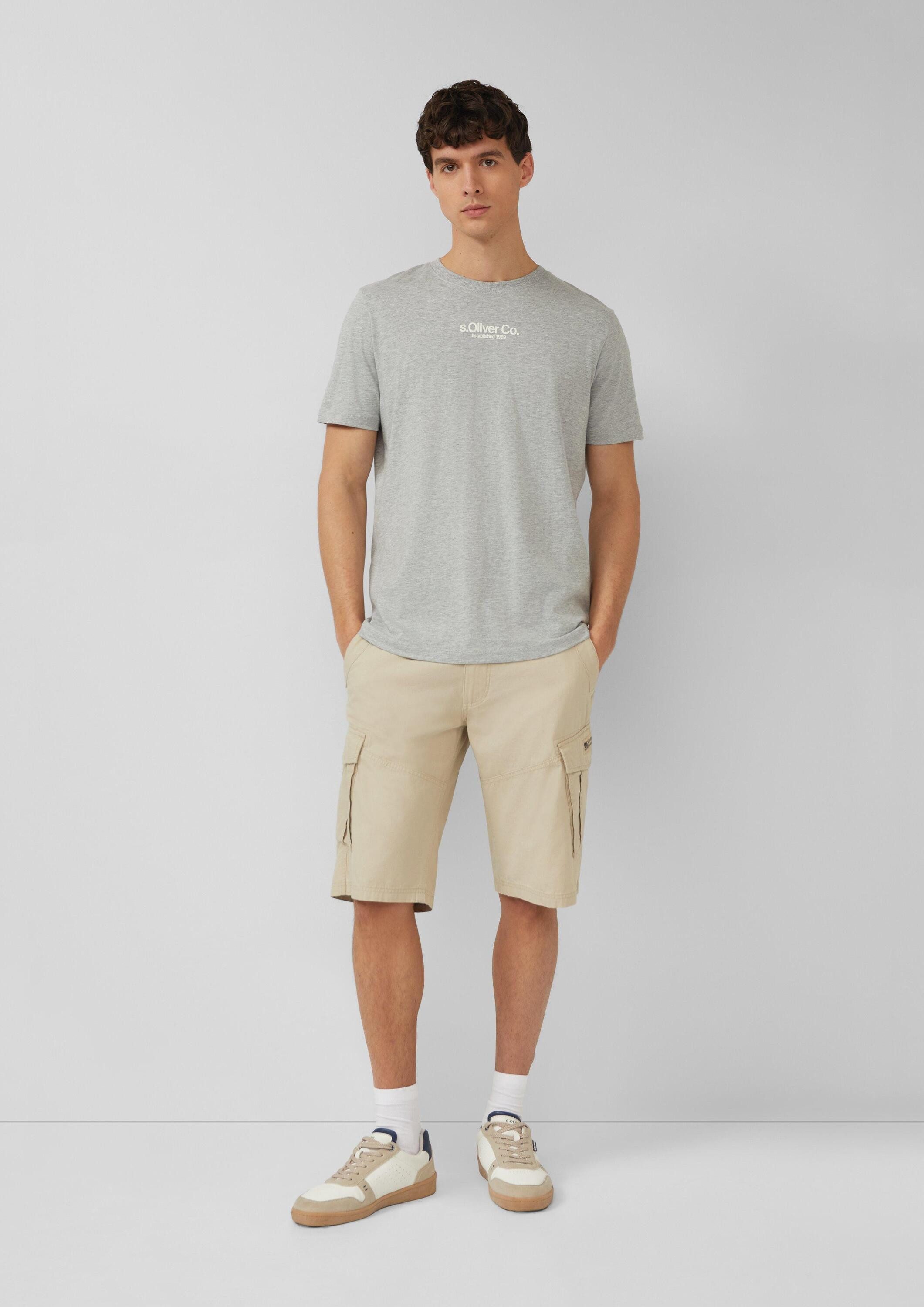 s.Oliver Shorts Bermuda FILE File: Cargo-Shorts mit Logo-Details