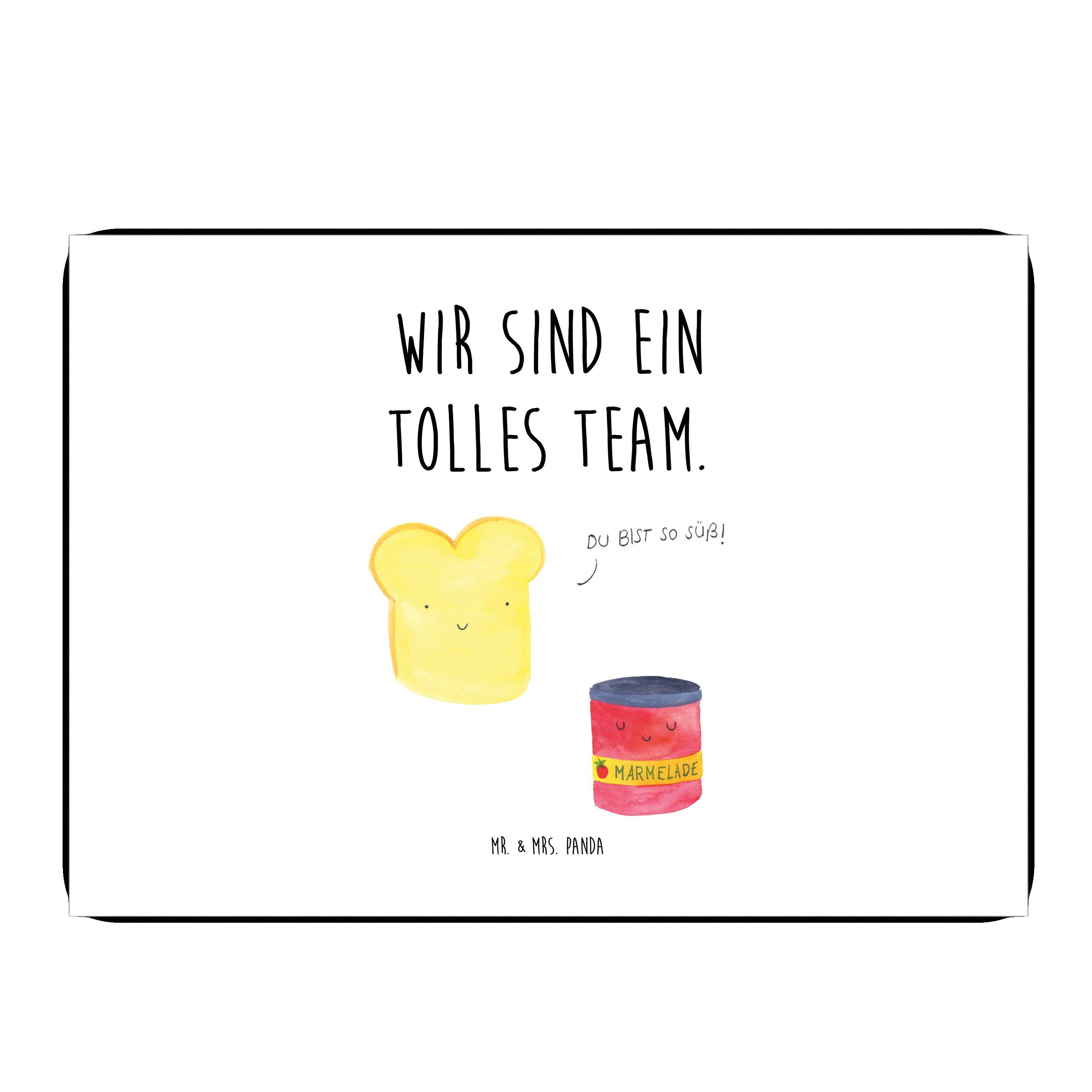 Mr. & Mrs. Panda Radiergummi »Toast & Marmelade Weiß Geschenk