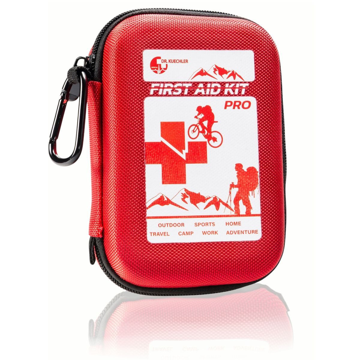 DR.KUECHLER MEDICAL Erste-Hilfe-Set Outdoor Premium Erste-Hilfe-Set PRO -35 Teile inkl. Kompass, Pfeife